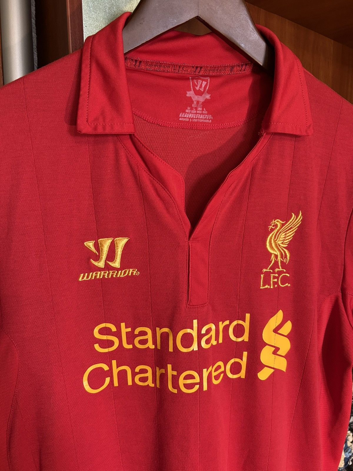 Warrior LIVERPOOL 2012/2013 HOME FOOTBALL SHIRT SOCCER JERSEY Size US M / EU 48-50 / 2 - 5 Thumbnail