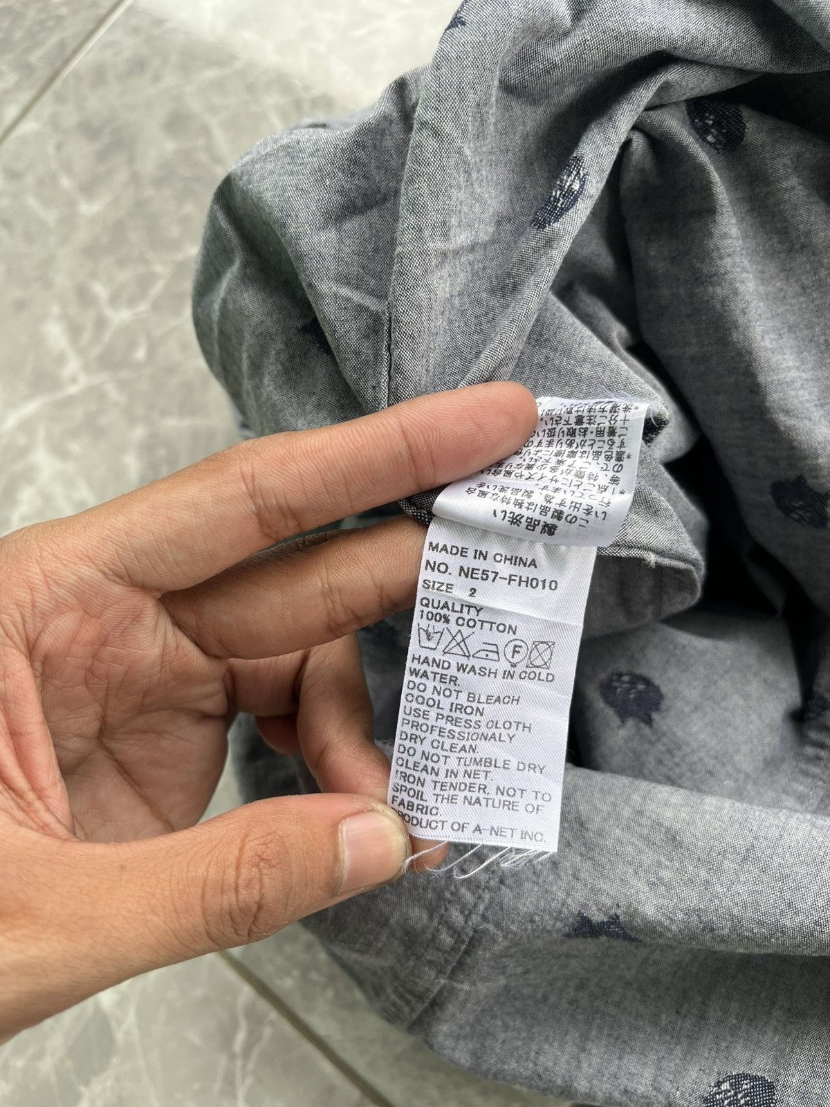 Ne-Net Ne-net By Issey Miyake Long Button Shirt Size M / US 6-8 / IT 42-44 - 6 Thumbnail
