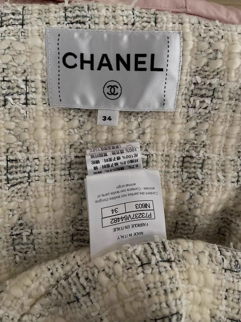 Chanel Chanel 22n Ski Series Pink Pleated Down Jacket Size XXS / US 00 / IT 34 - 3 Thumbnail