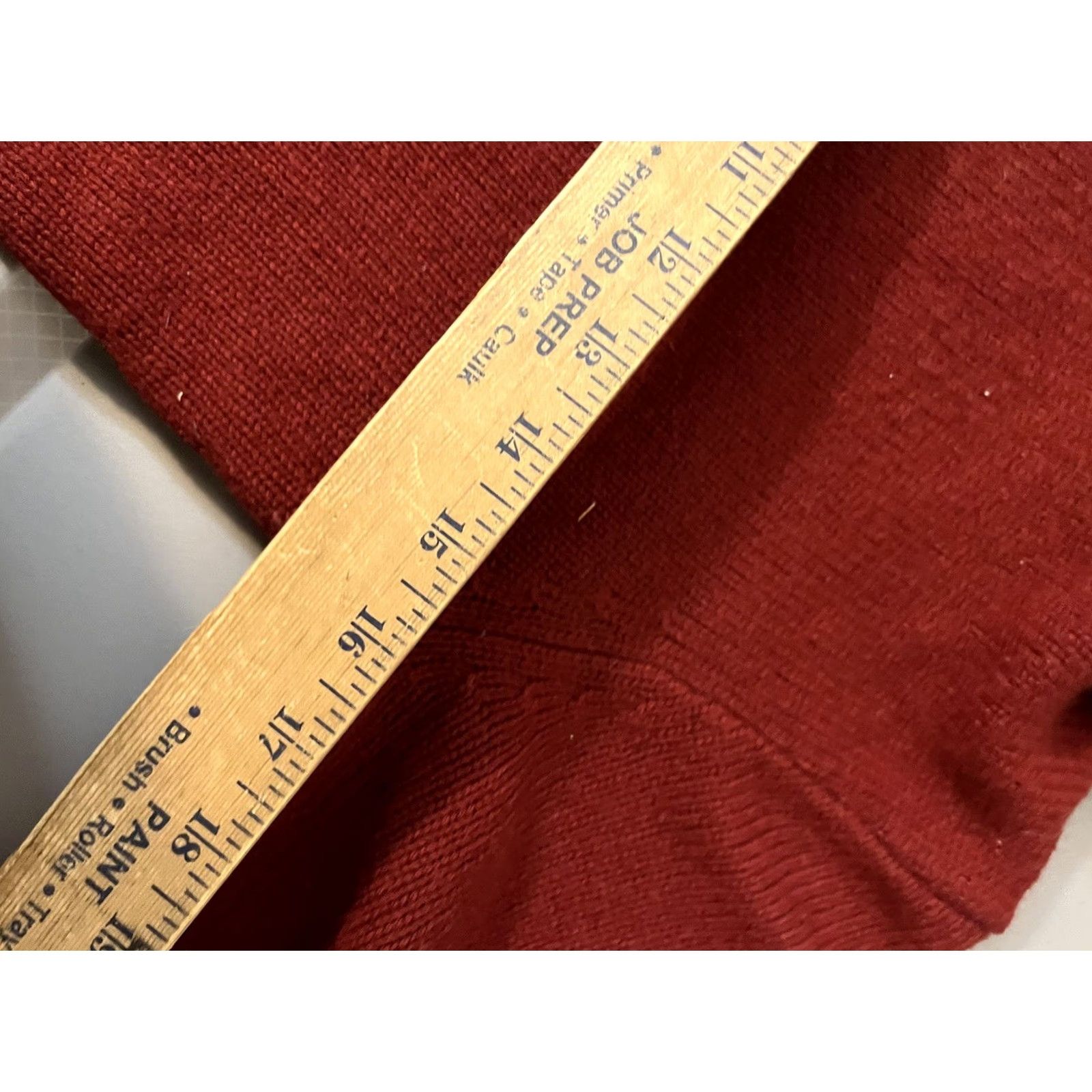 J.Crew J. Crew Pullover Knit Red Lambswool Blend Turtleneck Sweater M Preppy Classic Womens Size M / US 6-8 / IT 42-44 - 5 Thumbnail