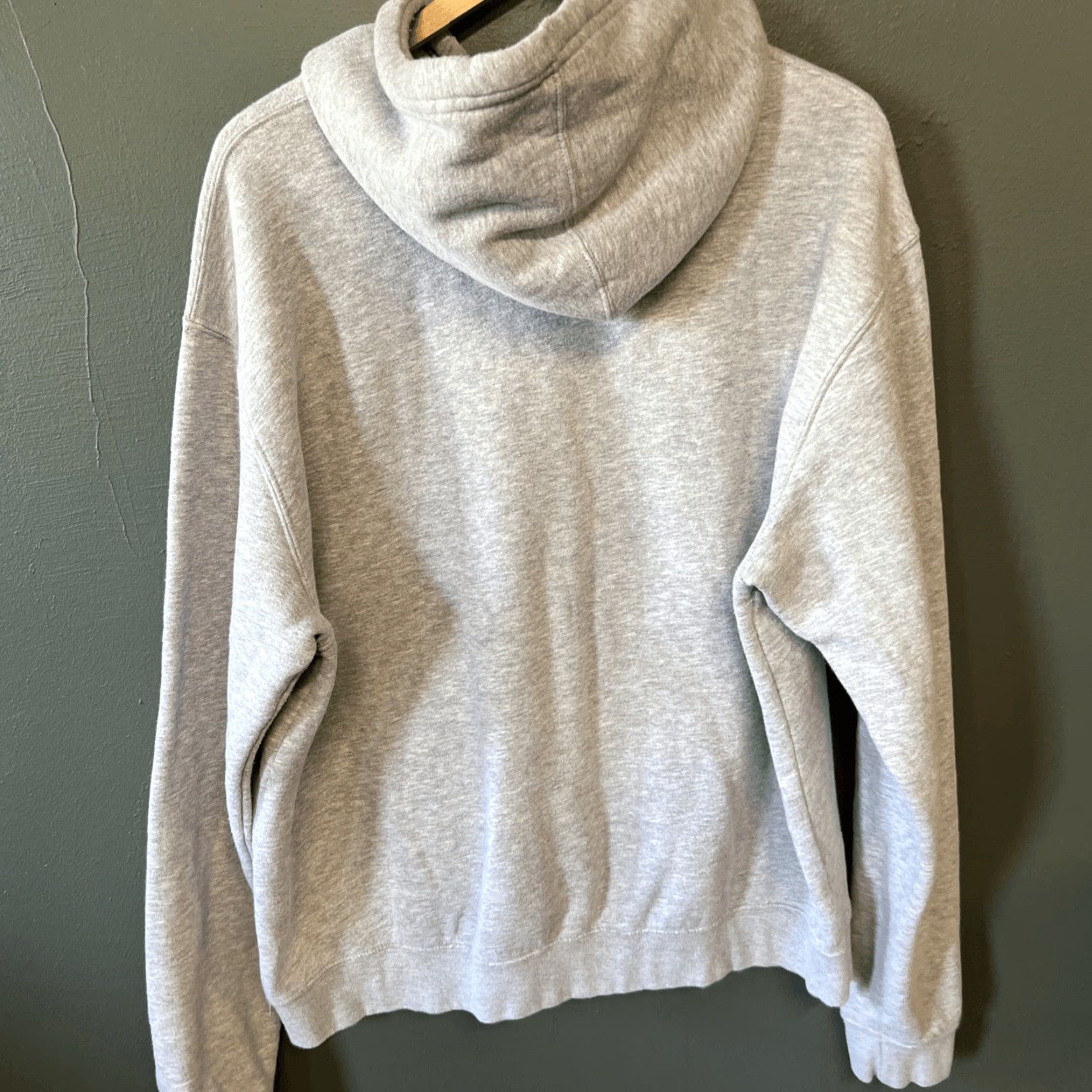 Adidas Adidas Hoodie Men XL Gray Always Original Logo Pullover Sweatshirt Activewear Size US XL / EU 56 / 4 - 3 Thumbnail