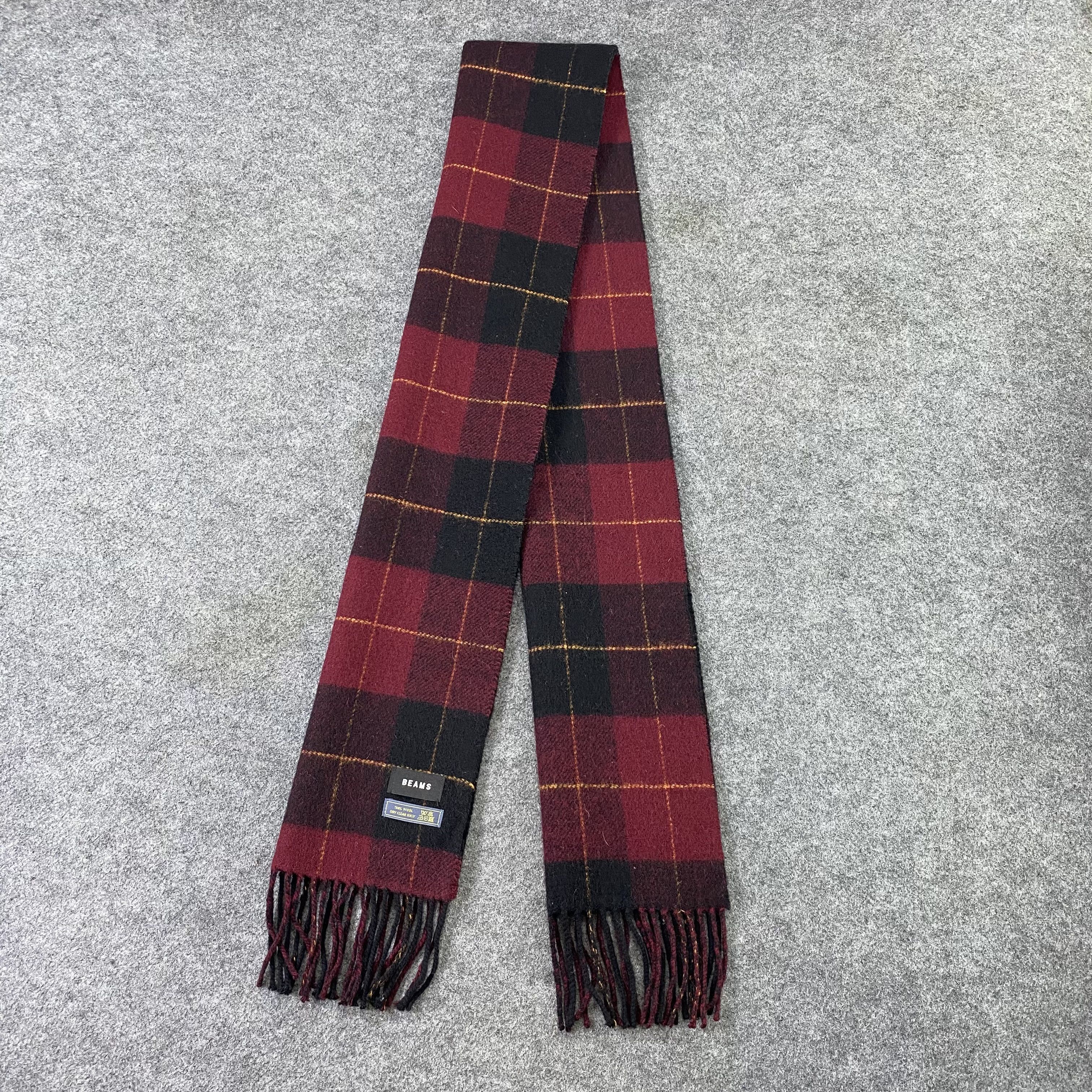 Beams Plus Beams Wool Scarf / Muffler / Neckwear - T1268 Size ONE SIZE - 4 Thumbnail