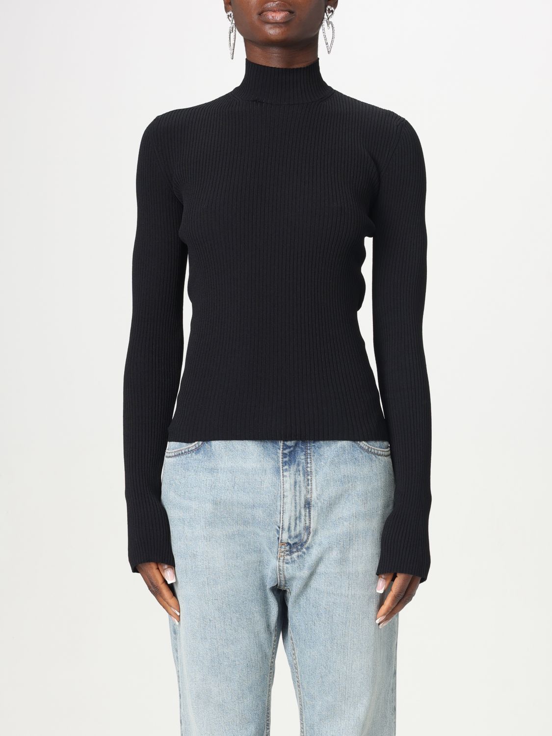 Balenciaga Balenciaga Sweater Woman Black Size S / US 4 / IT 40 - 1 Thumbnail