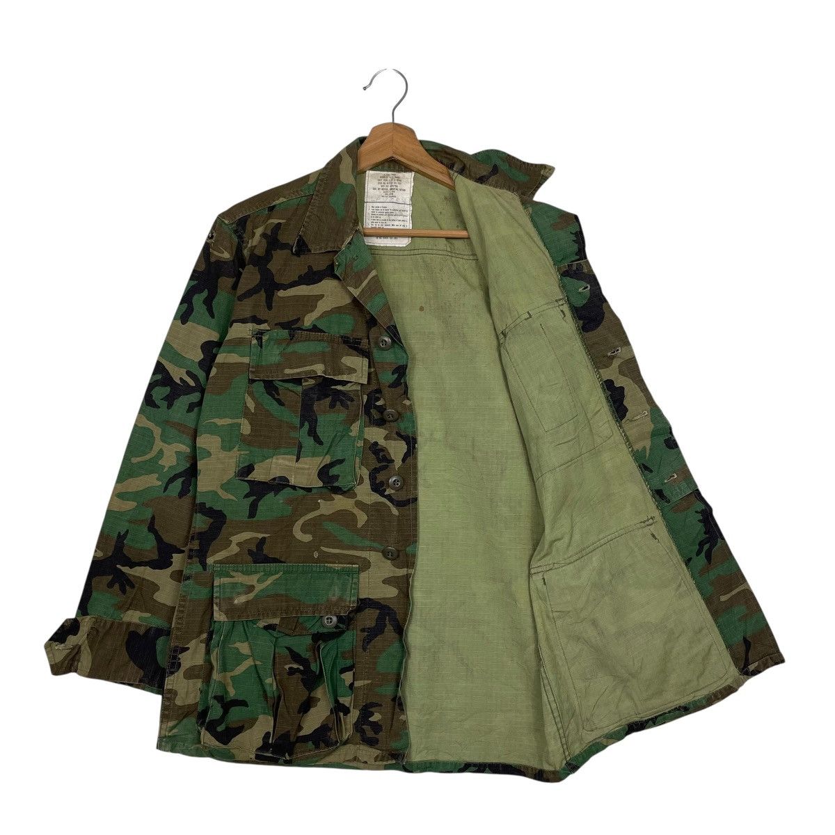 Other Vintage 70s Military USMC Camo Jacket Size US XS / EU 42 / 0 - 9 Thumbnail