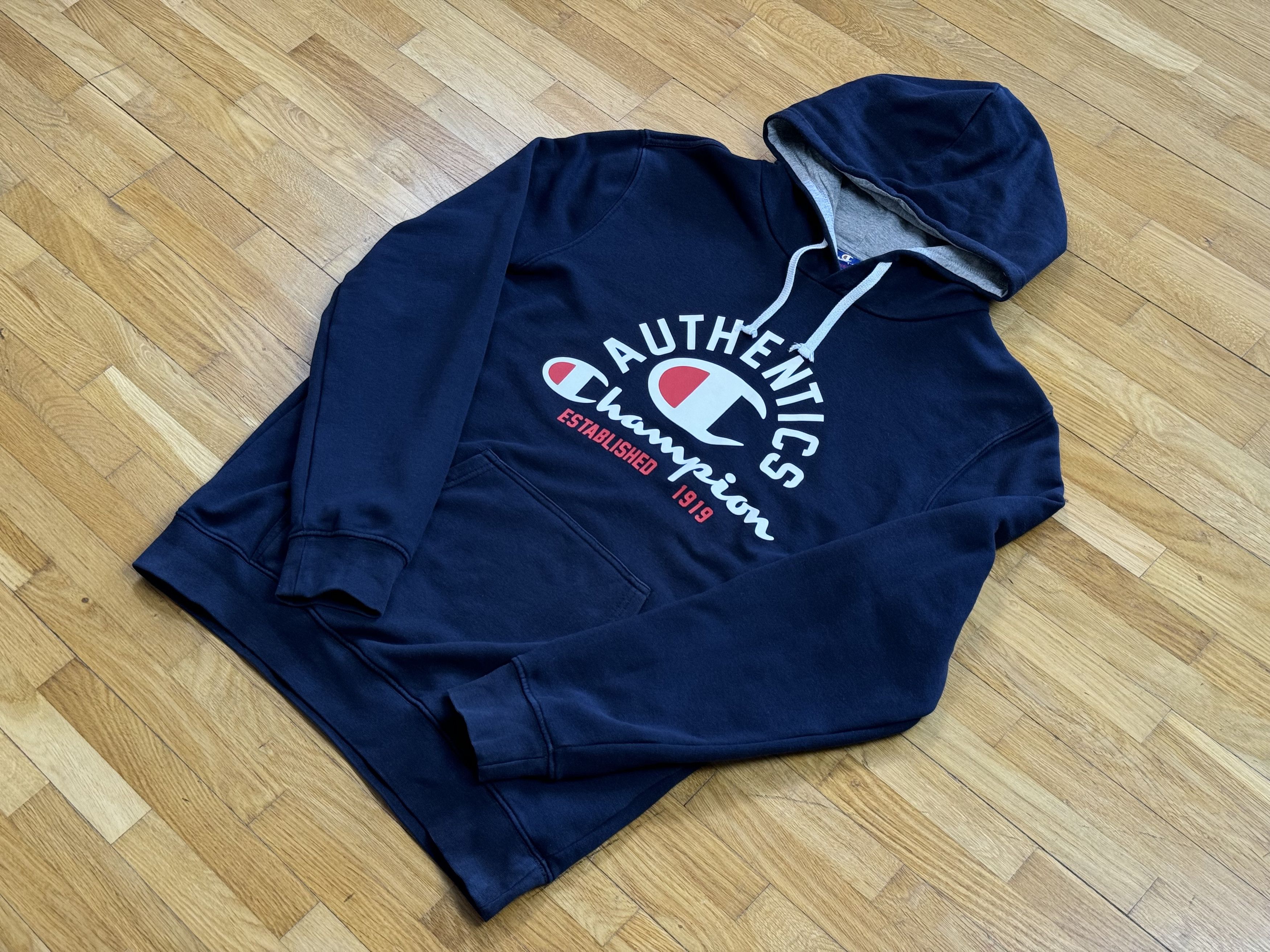 Champion Dark blue hoodie CHAMPION Size US L / EU 52-54 / 3 - 1 Thumbnail