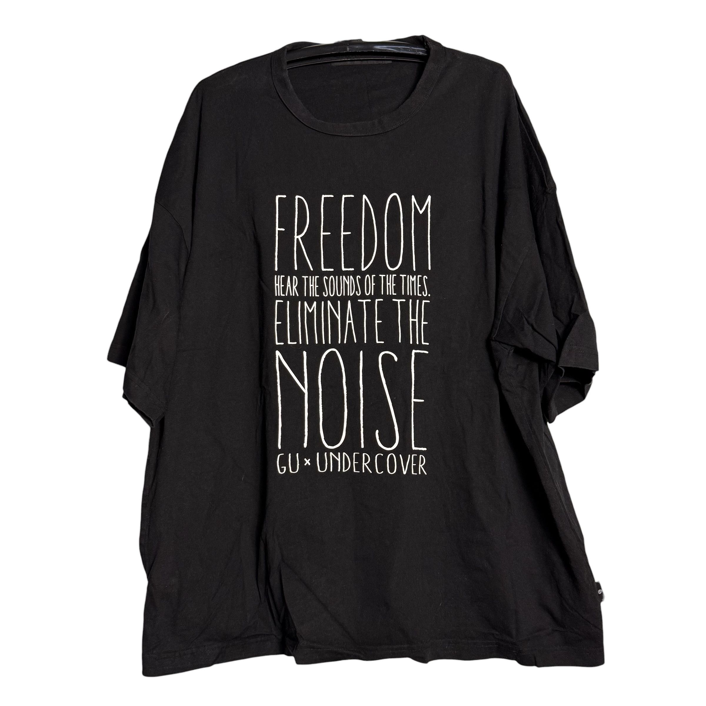 GU × Undercover 🔥RARE🔥GU x Undercover 'Freedom Eliminate The Noise'T-shirt Size US XL / EU 56 / 4 - 1 Thumbnail