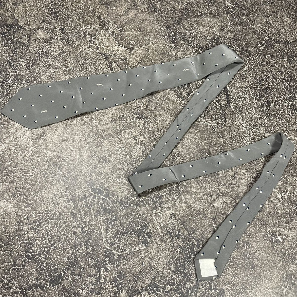 Vintage × Yves Saint Laurent Rare Vintage Monogram Yves Saint Laurent Tie 90’s Size ONE SIZE - 2 Thumbnail