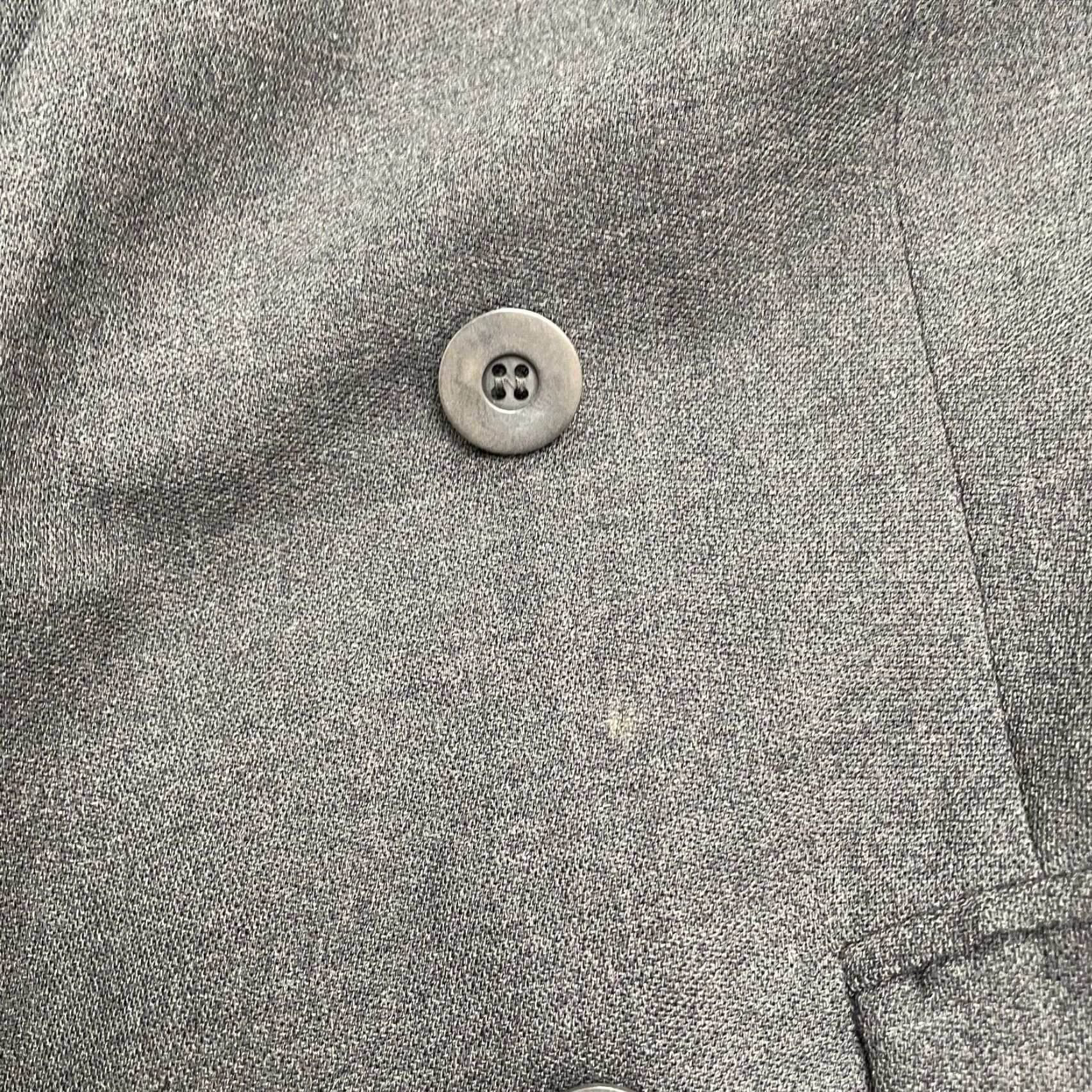 Doublet Rena Rowan Wool Blazer Jacket 16W Womens Gray Double Breasted Business Work Size XXL / US 16-18 / IT 52-54 - 3 Thumbnail