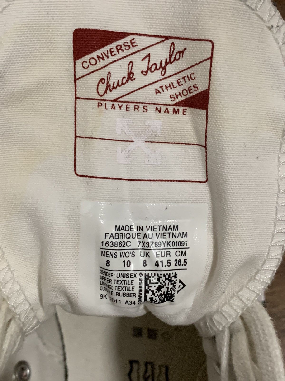 Converse × Off-White Converse x Off White Size US 8 / EU 41 - 18 Thumbnail