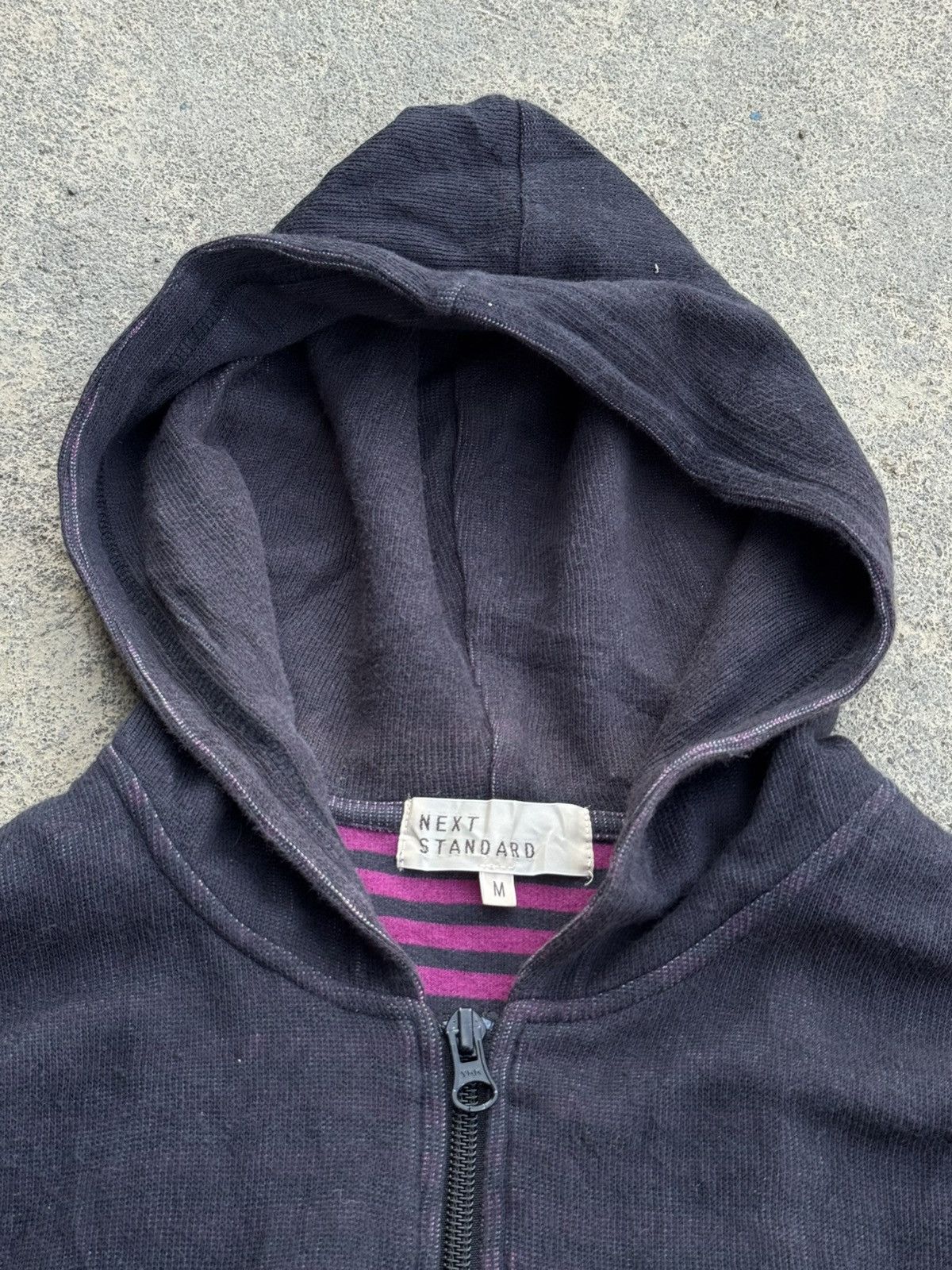 Hysteric Glamour Next Standard Hoodie Striped Shadow Waxed Japanese Styled Size US M / EU 48-50 / 2 - 4 Thumbnail