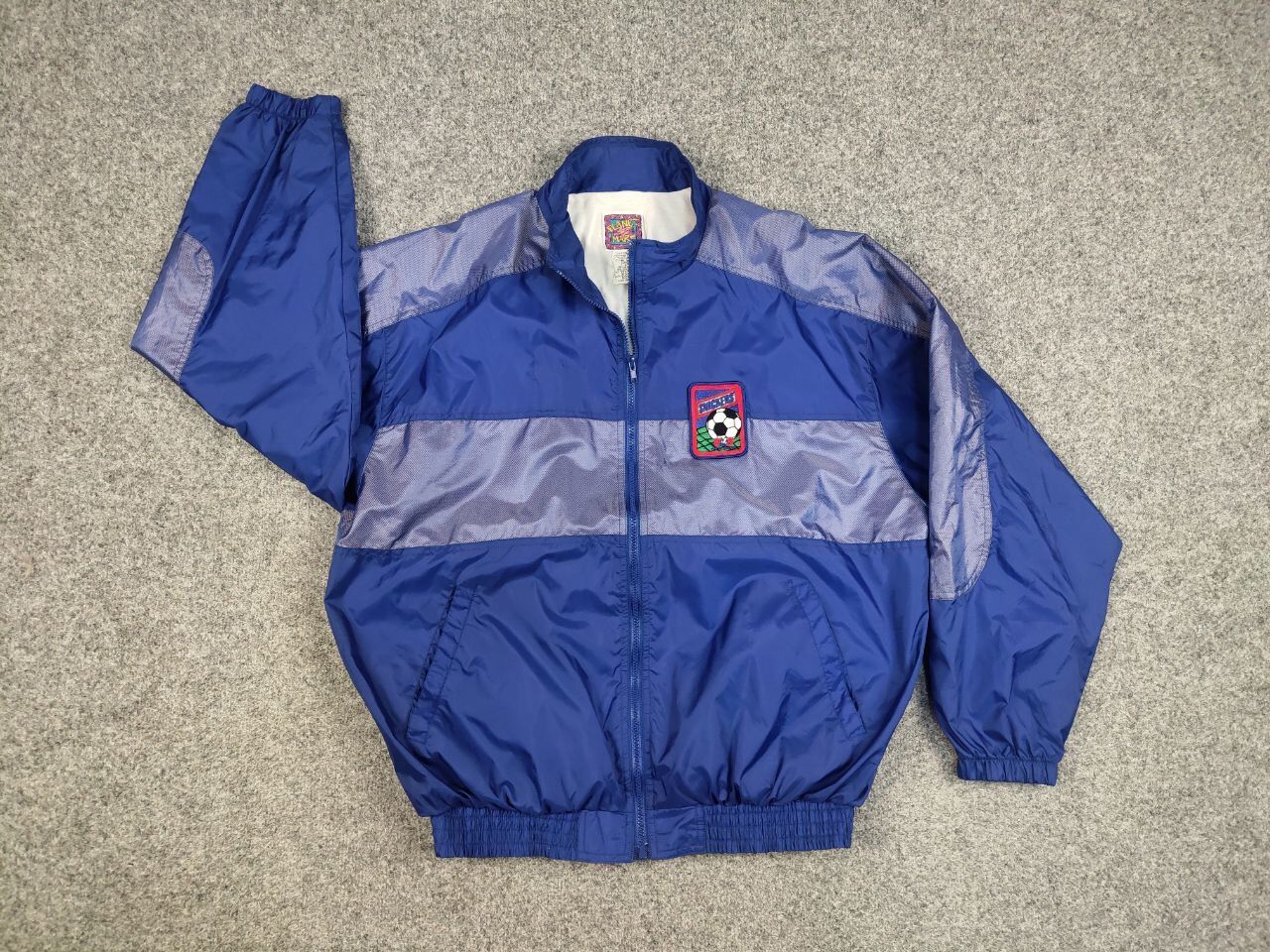 USA Olympics Vintage Snickers USA World Cup 94's Light Blue Nylon Jacket Size US L / EU 52-54 / 3 - 15 Thumbnail