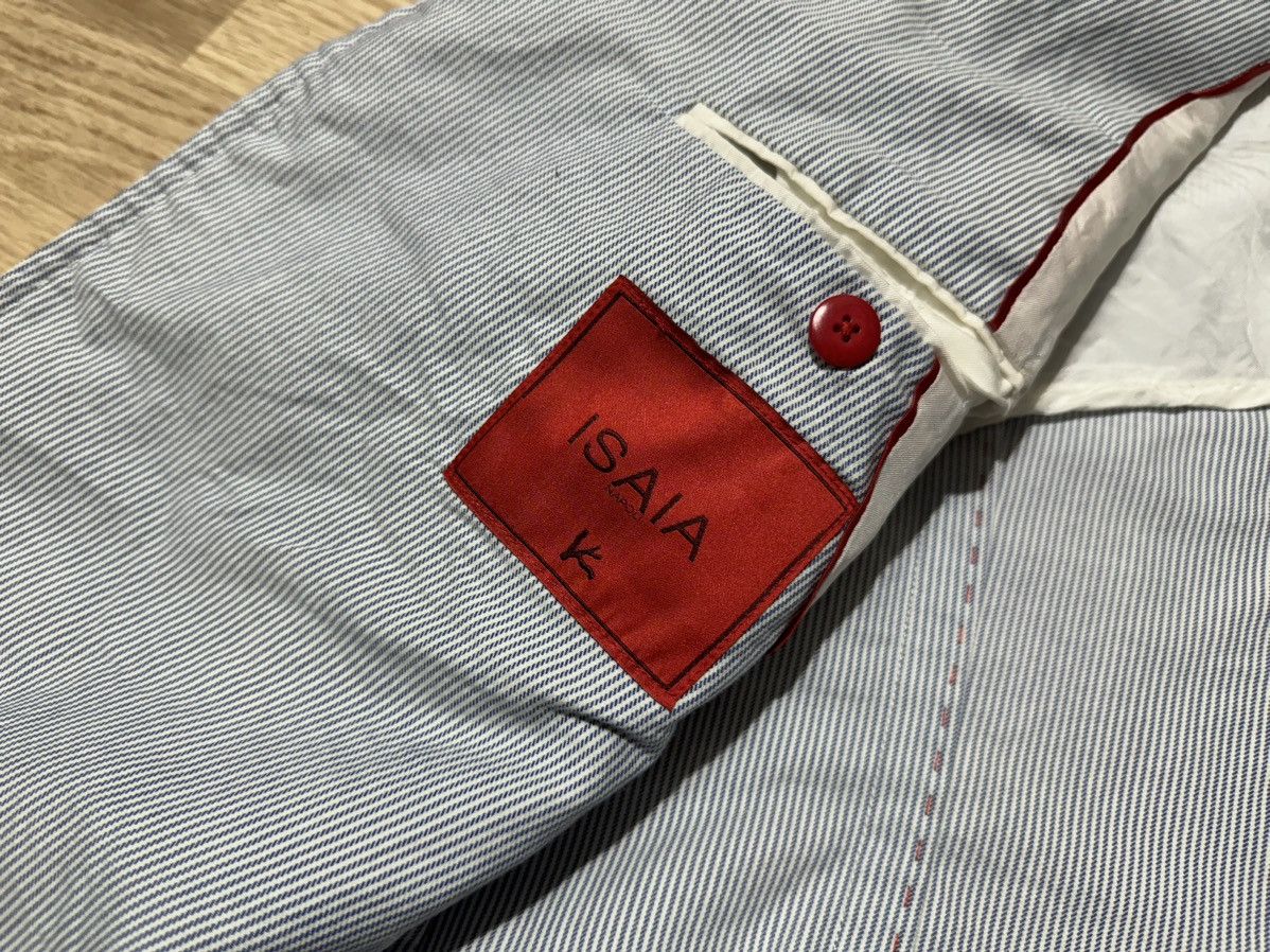 Designer × Isaia Isaia stripped blazer 50 Size 50R - 7 Thumbnail
