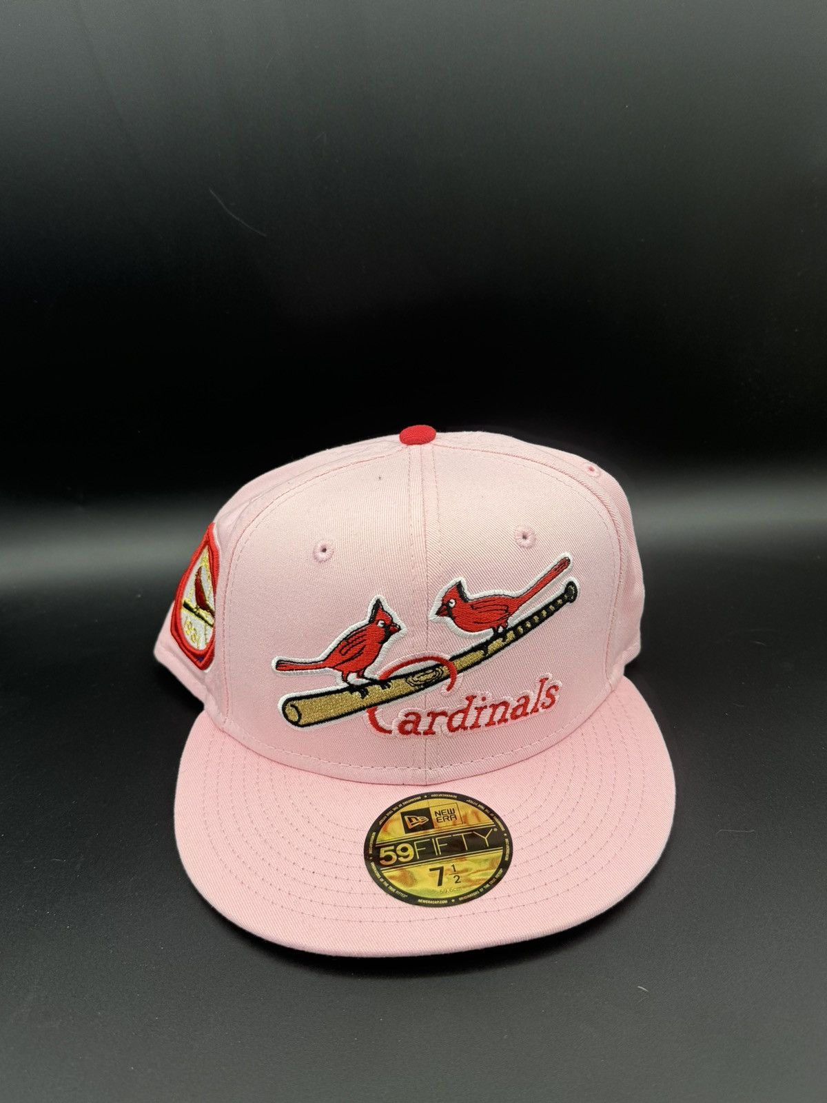 MLB × New Era 1931 World Series Patch St Louis Cardinals Fitted Hat 7 1/2 Size ONE SIZE - 4 Thumbnail