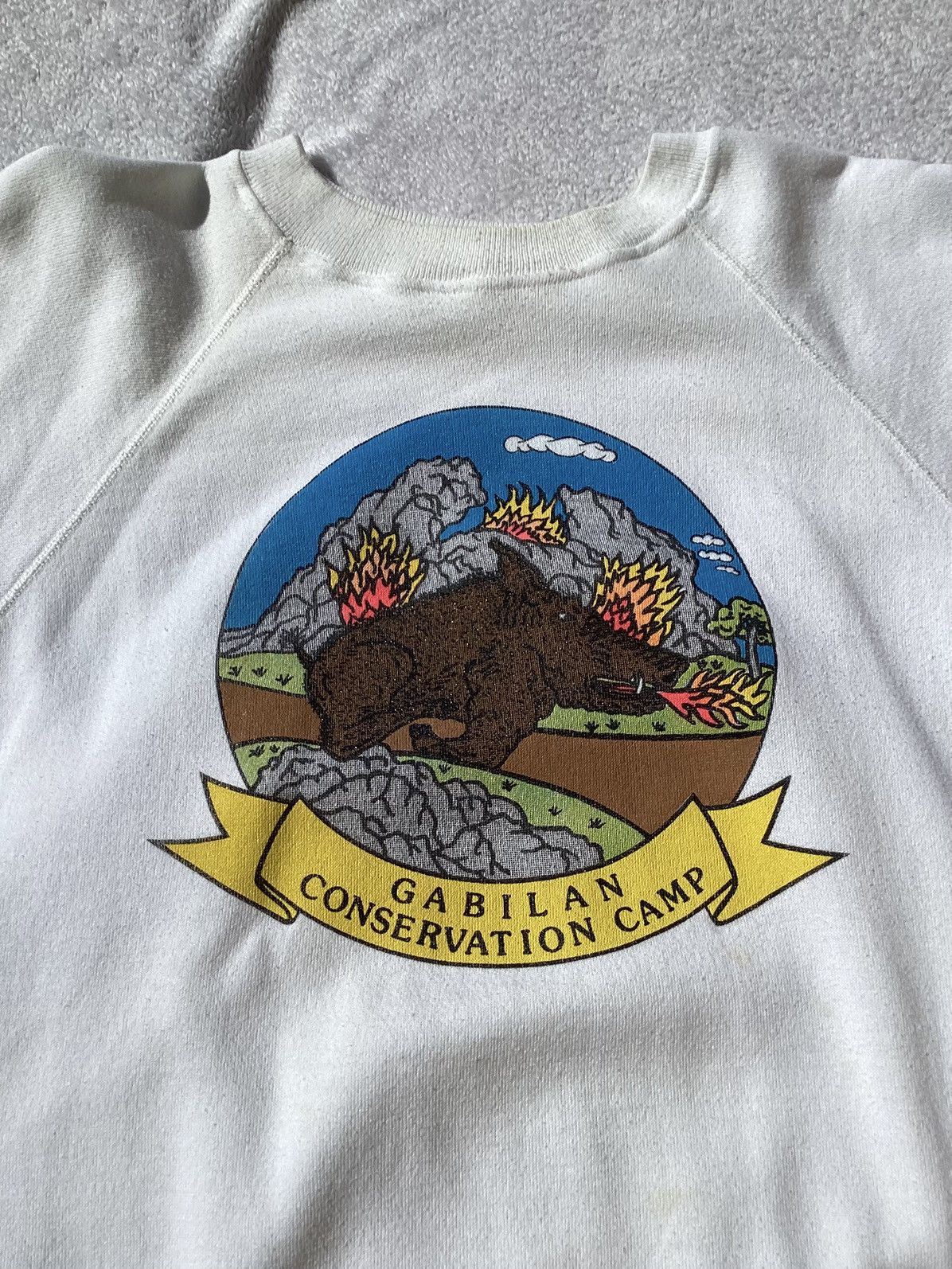 Other True Vintage 1980s Cali Gabilan conservation camp sweatshirt Size US S / EU 44-46 / 1 - 3 Thumbnail