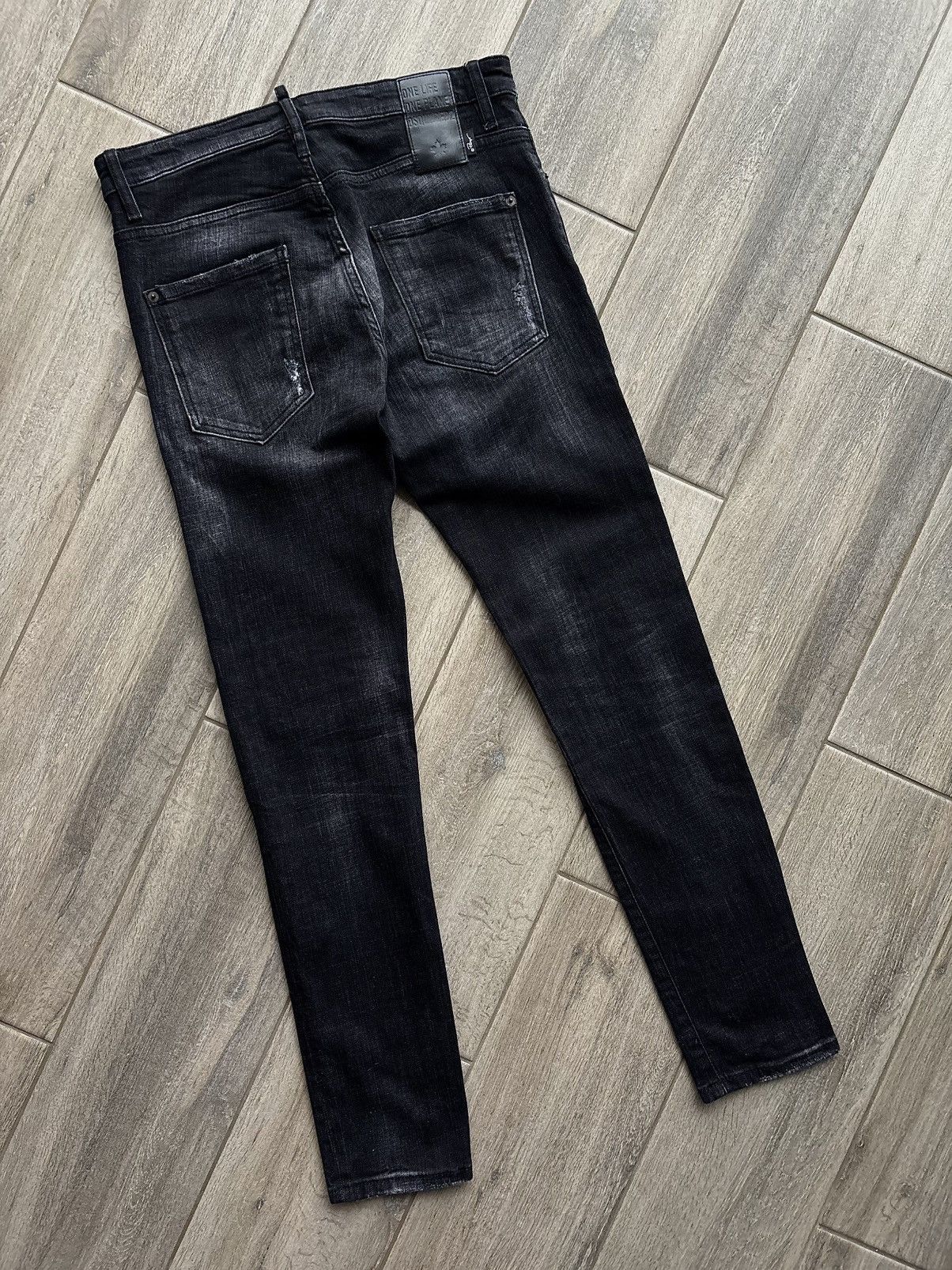 Dsquared2 Dsquared2 Skater Jeans Black Size 44 Distressed Designer Size US 30 / EU 46 - 8 Thumbnail