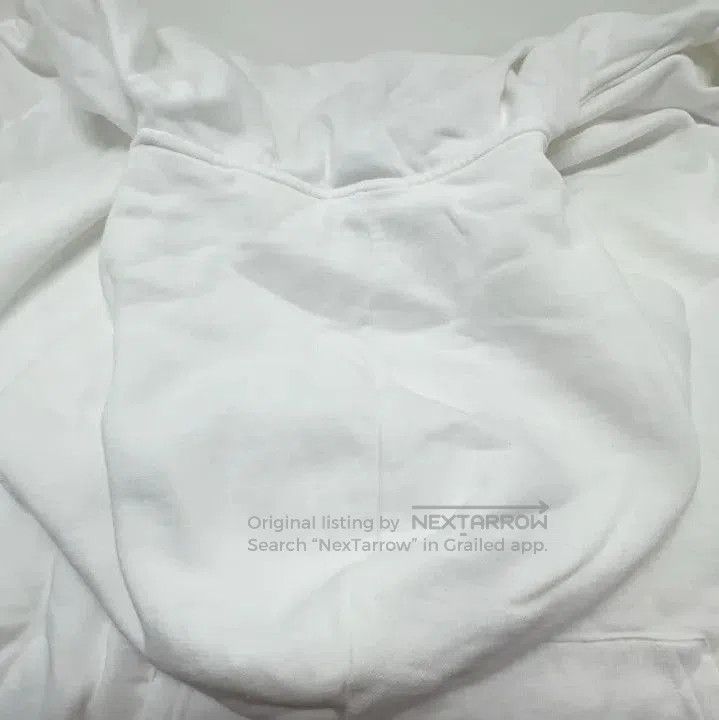 Balenciaga Balenciaga White Logo Drawstring Hoodie. Size US M / EU 48-50 / 2 - 1 Thumbnail