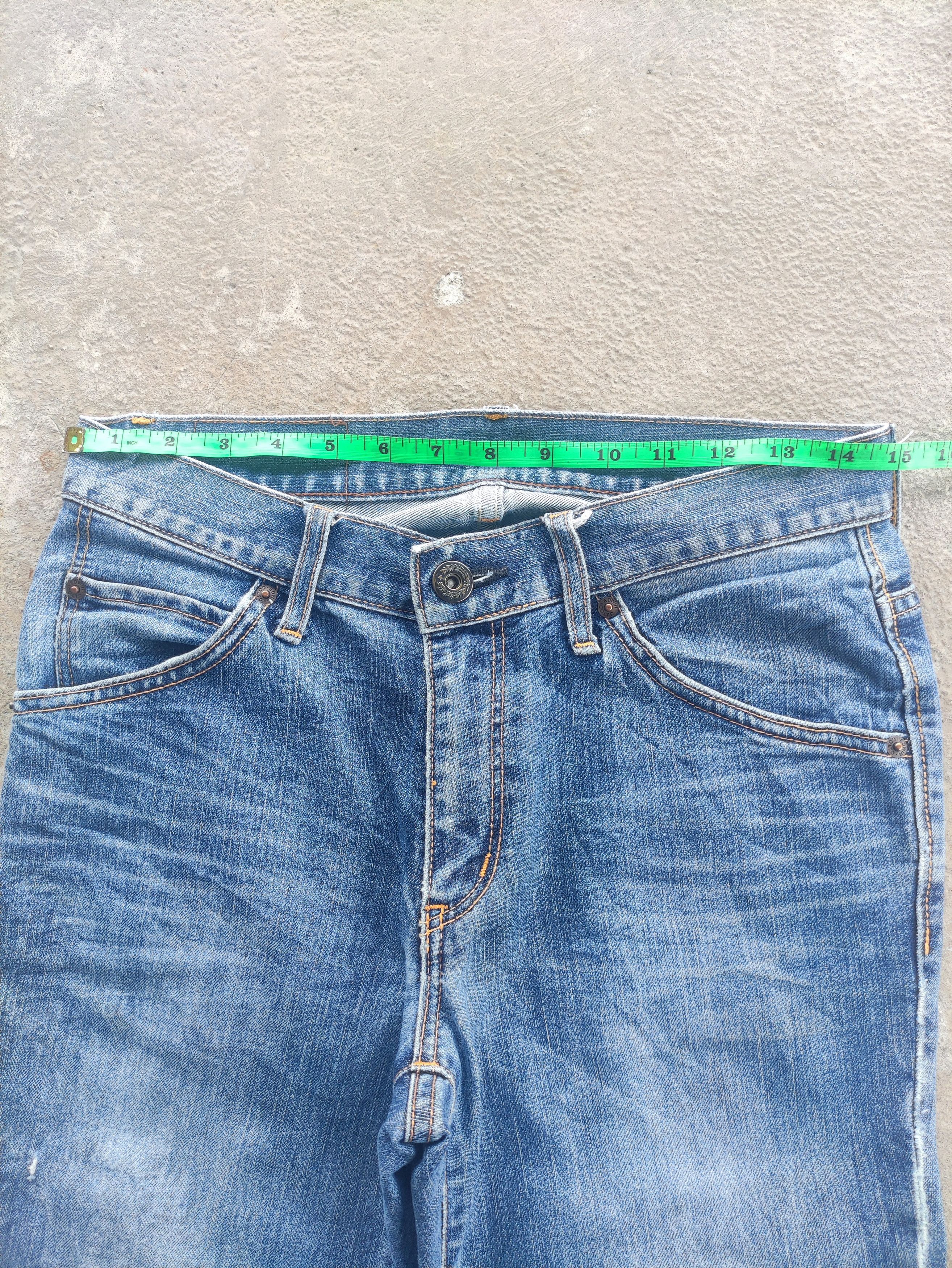 Edwin Vintage Edwin Distress Faded Denim Jean Size US 30 / EU 46 - 6 Thumbnail