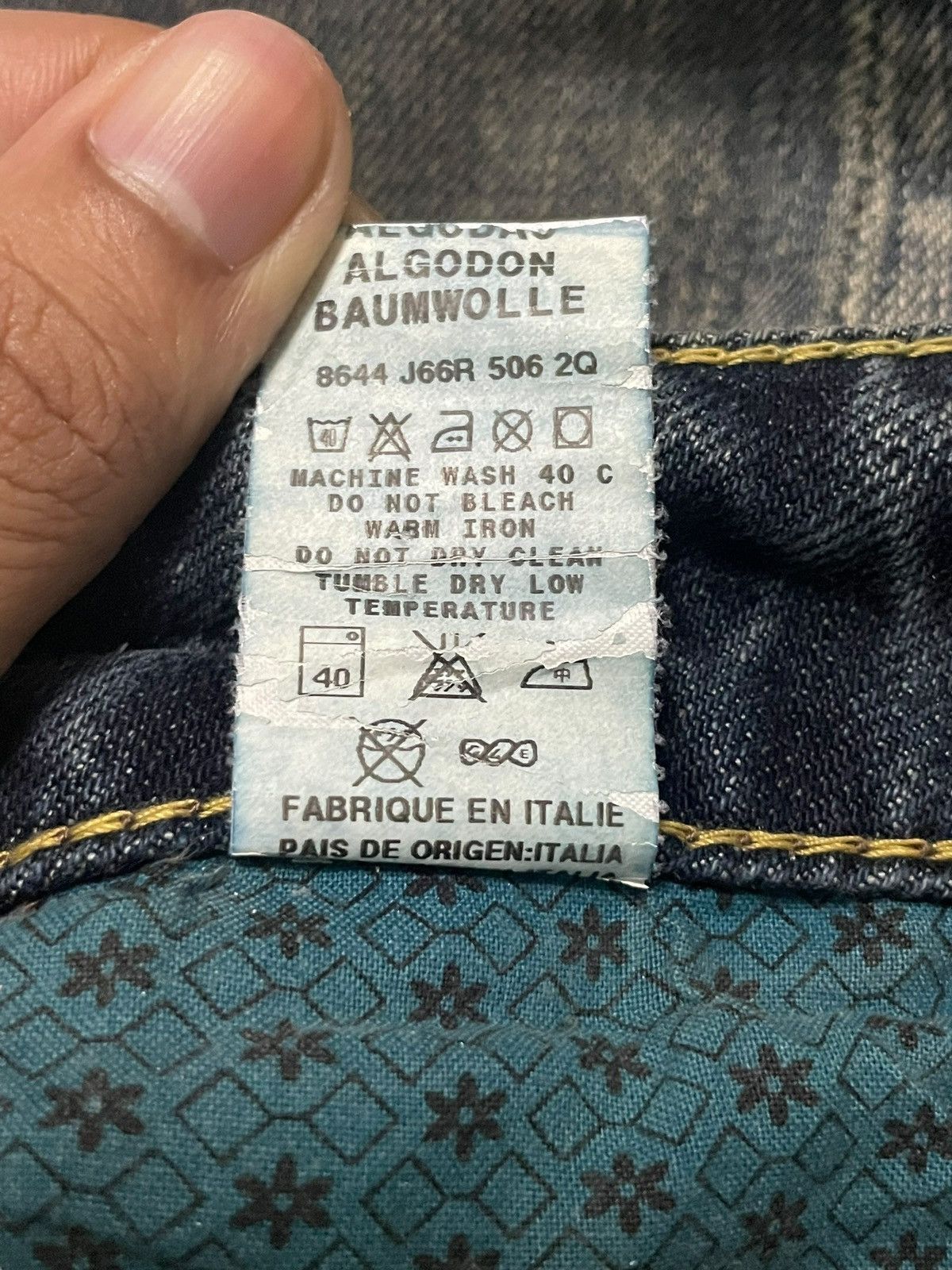 Miss Sixty Vintage Miss Sixty Sand Wash Ripped Italian Designer Jeans Size 28" / US 6 / IT 42 - 13 Thumbnail