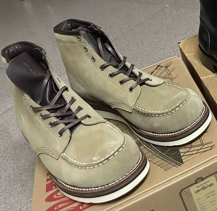 Bridge & Burn Brother Bridge Square Toe Khaki Work Boots Size US 9.5 / EU 42-43 - 1 Thumbnail