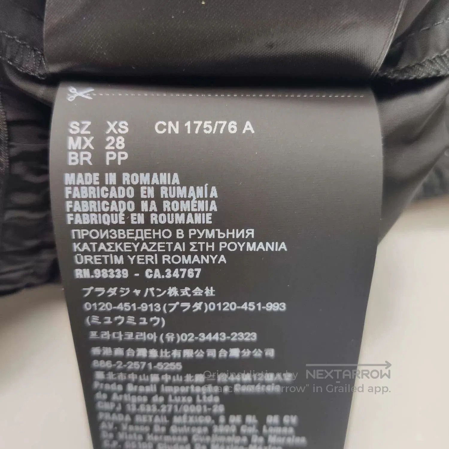 Prada Prada Black Recycled Nylon Shorts XS. Size US 26 / EU 42 - 7 Thumbnail