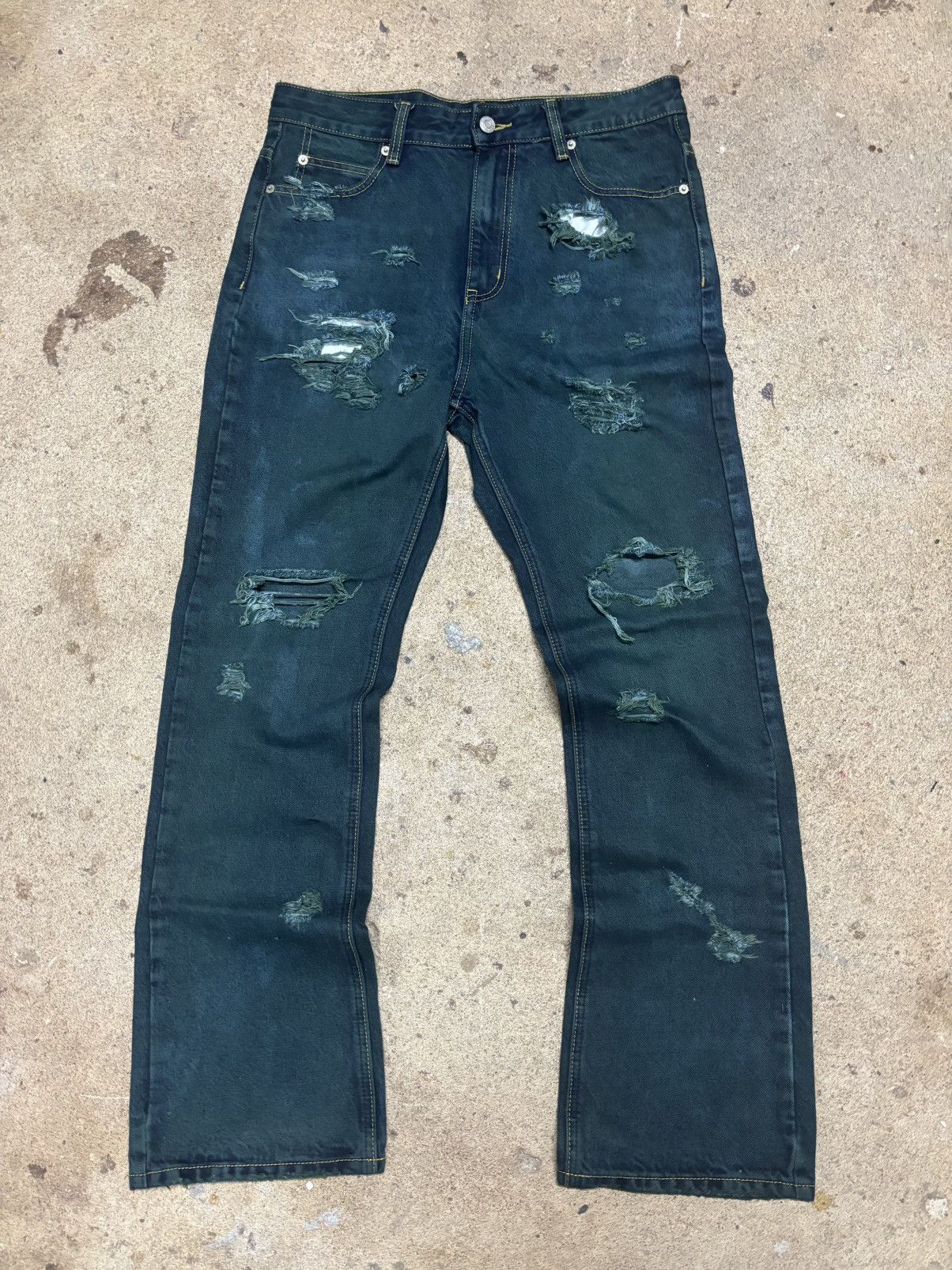 パンツ Rare NUMBER(N)INE grange denim pants Men's Number (N)ine Bottoms | Grailed
