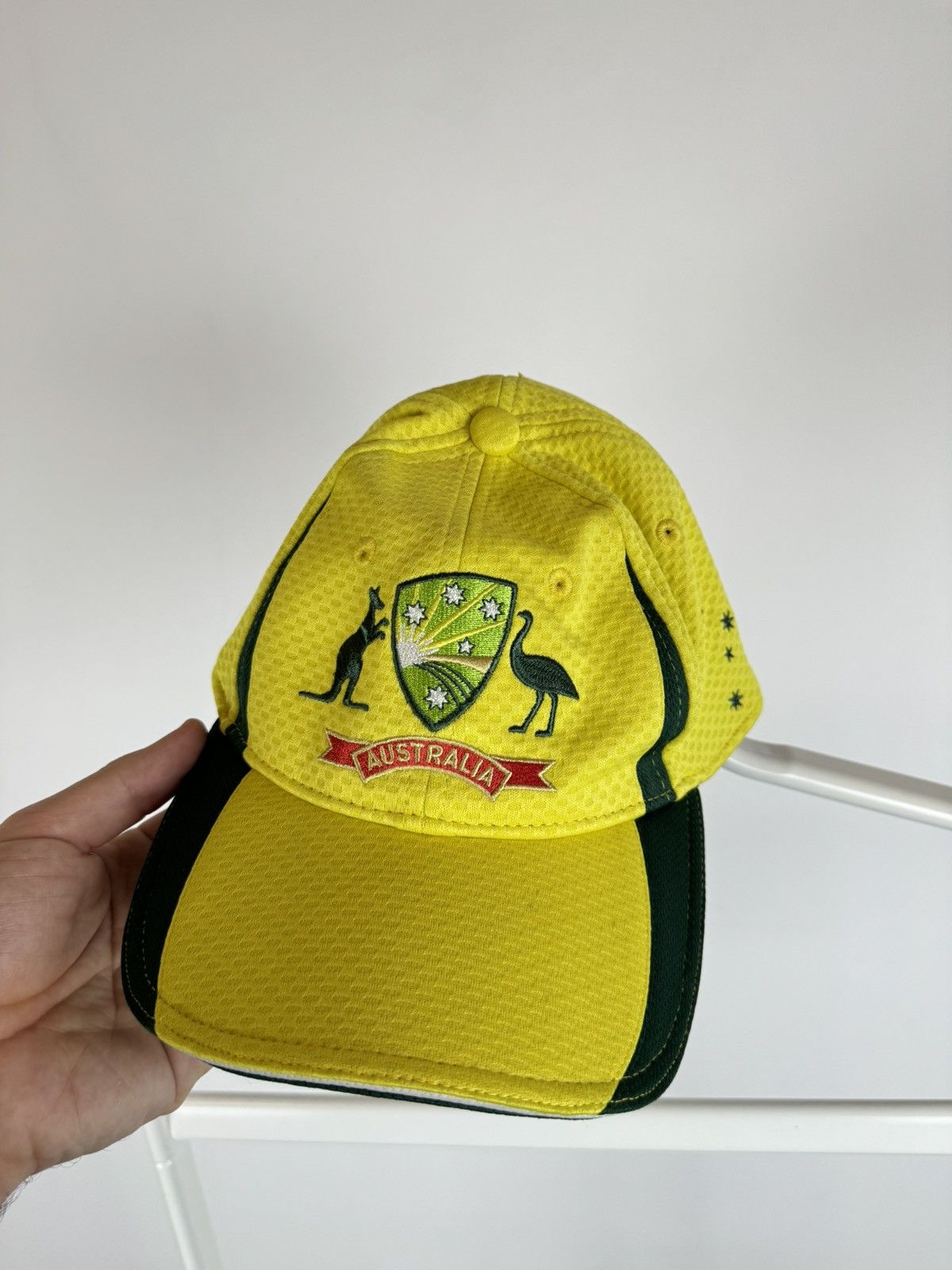 Asics Asics Australia Cricket Team Cap Size ONE SIZE - 2 Thumbnail