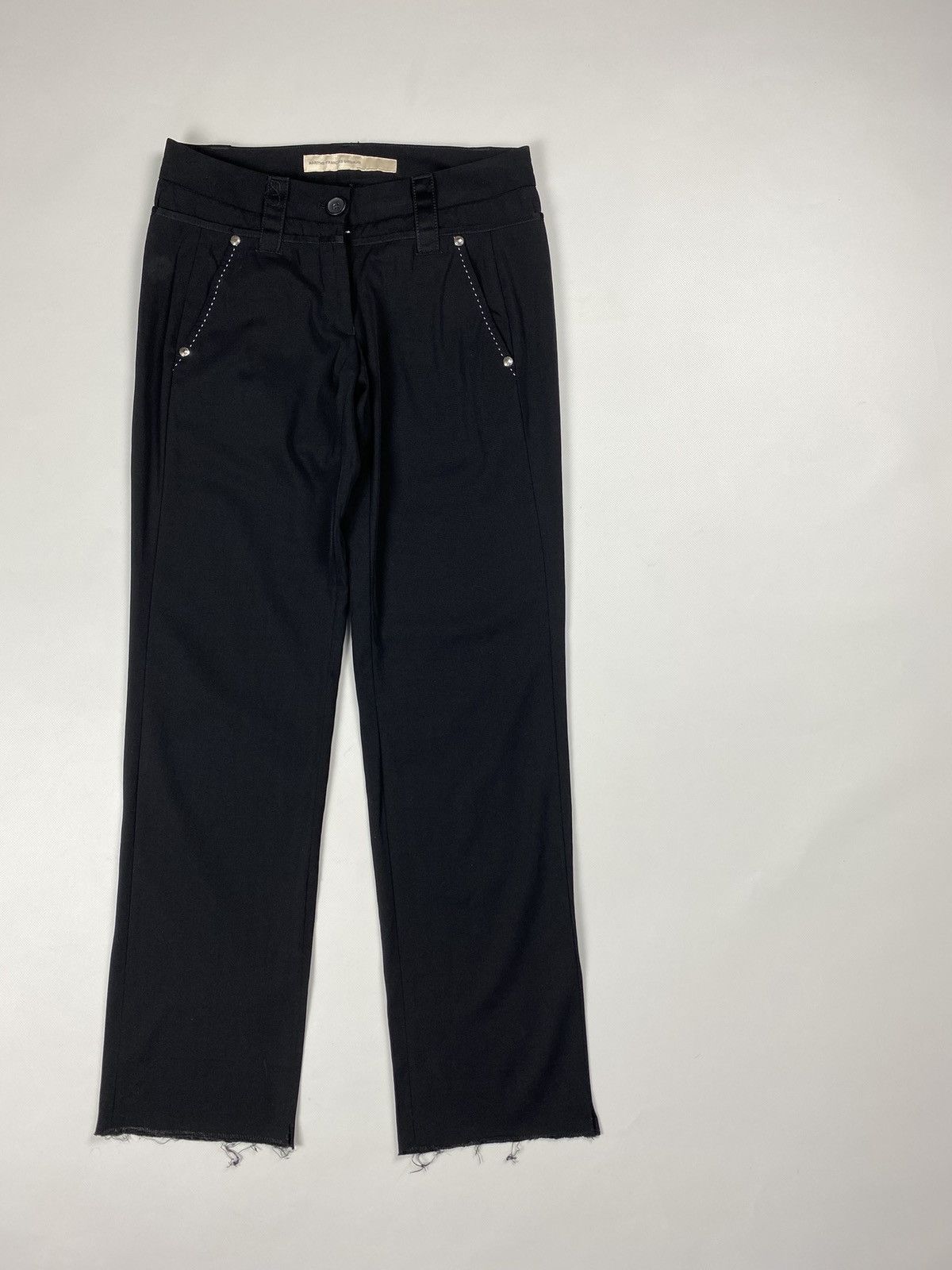 Marithe + Francois Girbaud Marithe Francois Girbaud avant-garde cropped pants trousers Size 26" / US 2 / IT 38 - 3 Thumbnail