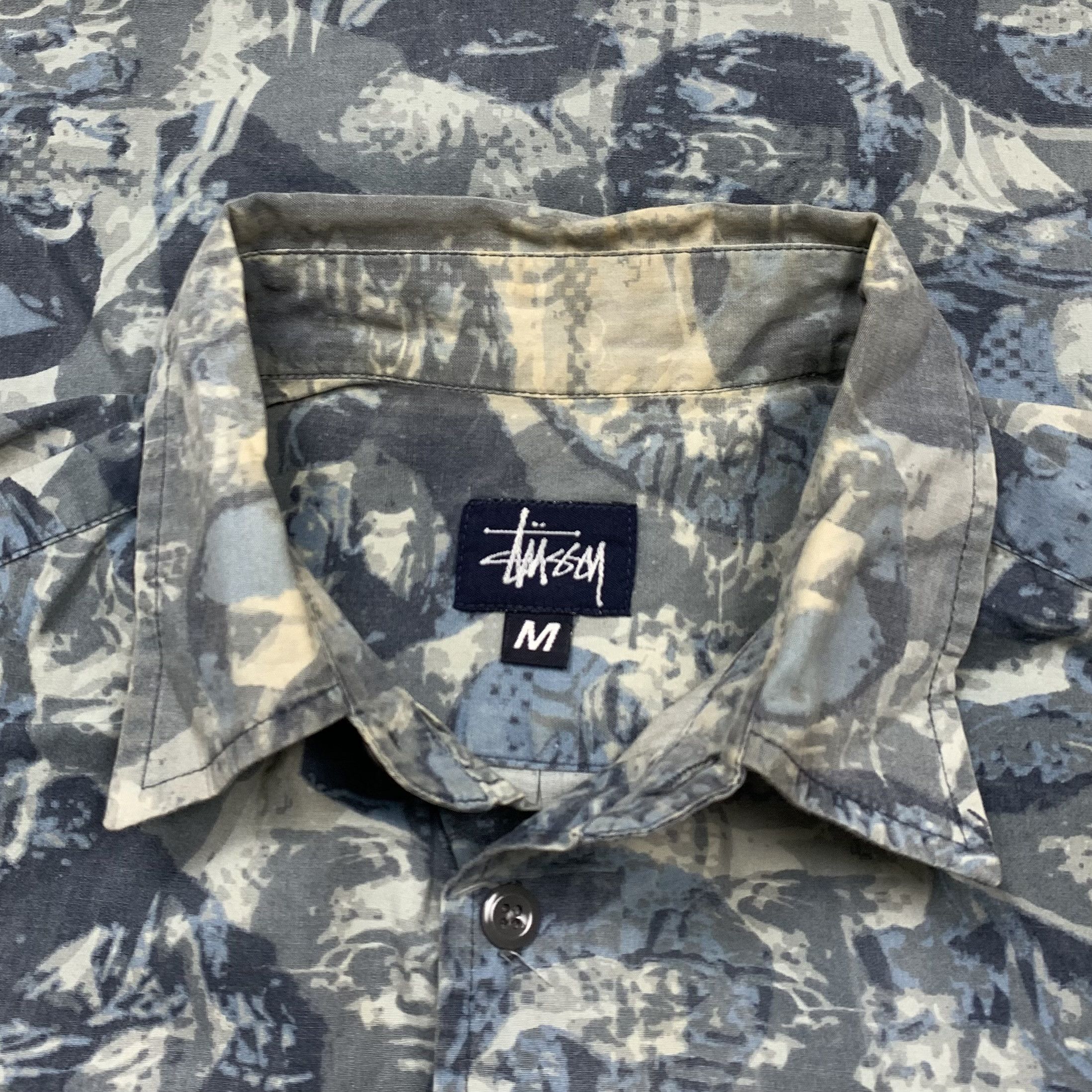 Stussy Vintage Stussy Printed Shirt Button Up Size US M / EU 48-50 / 2 - 5 Thumbnail