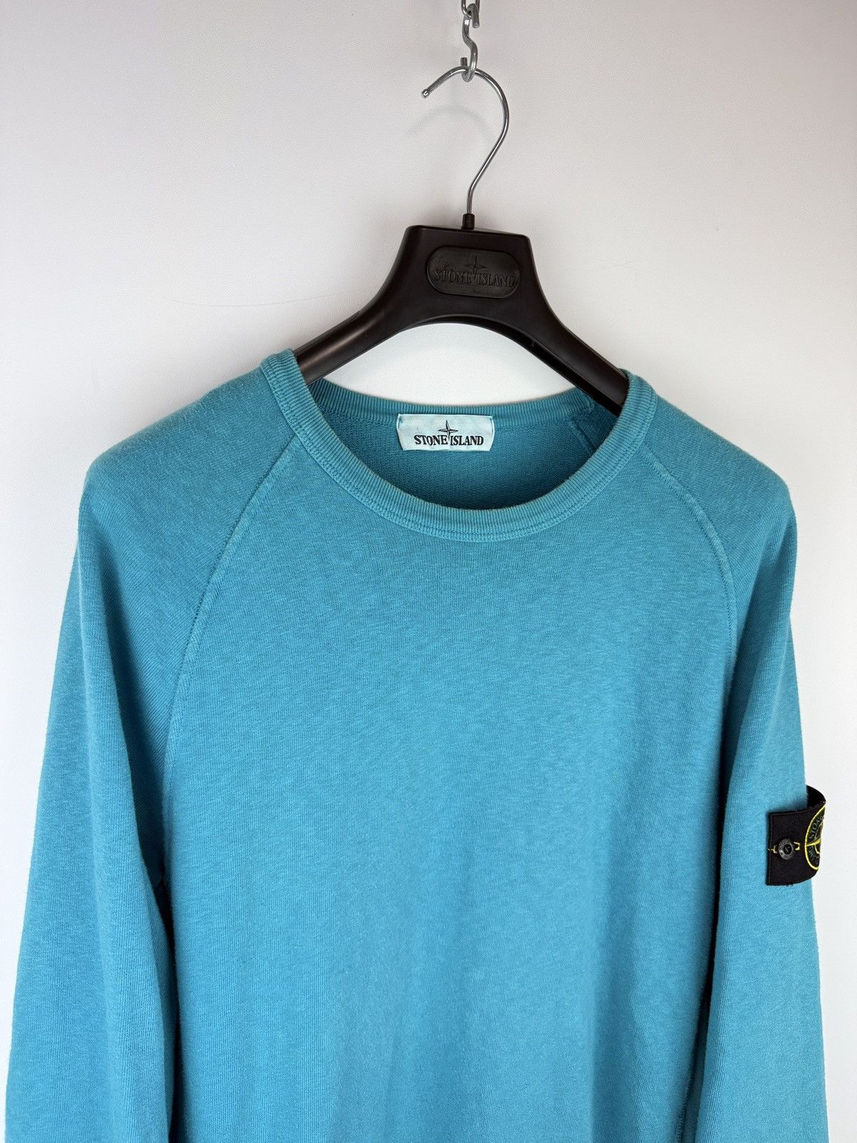 Stone Island Blue turquoise Stone Island crewneck sweatshirt Size US M / EU 48-50 / 2 - 3 Thumbnail
