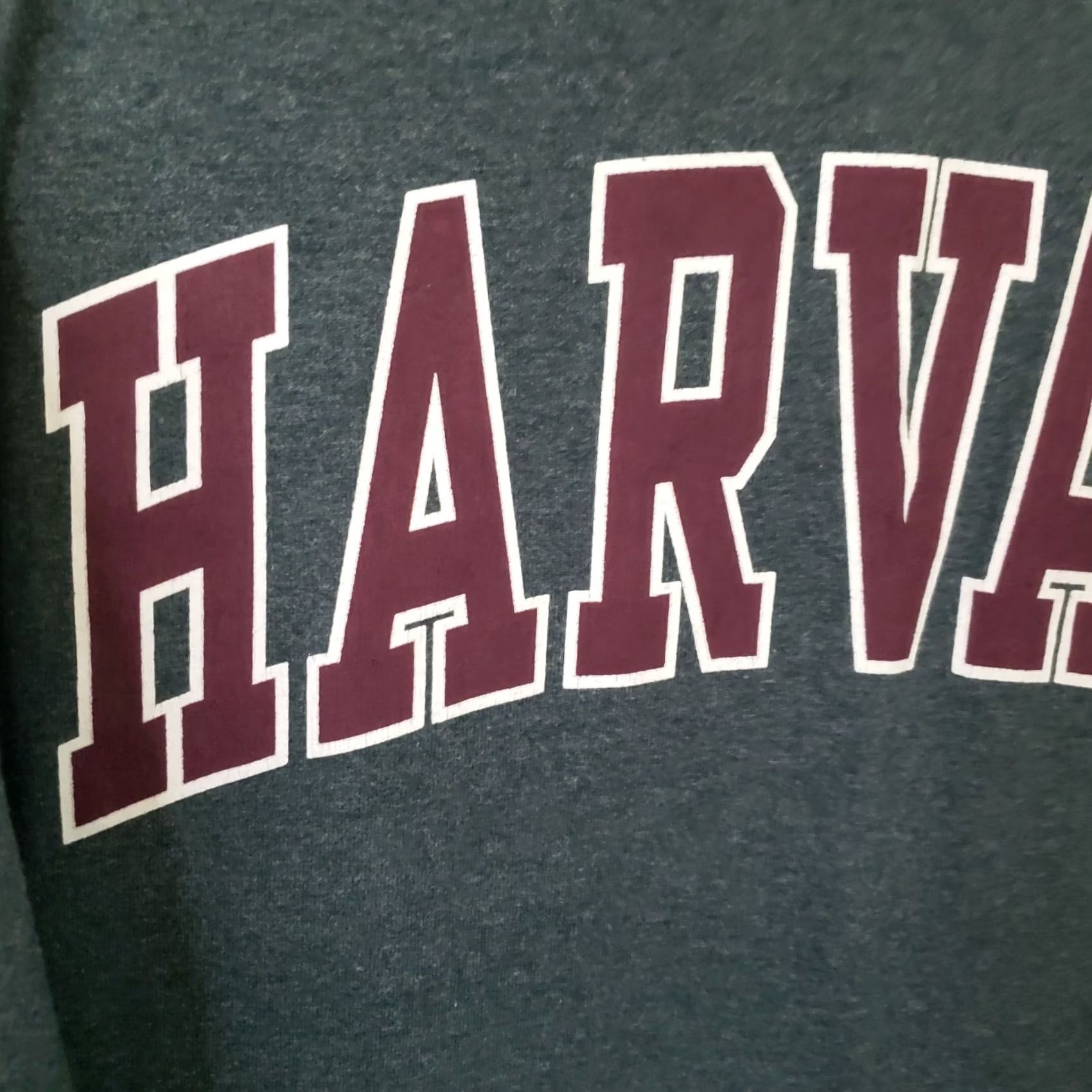 Vintage Harvard University T-Shirt Men's M Dark Gray Red White Letters School University Size US M / EU 48-50 / 2 - 5 Thumbnail
