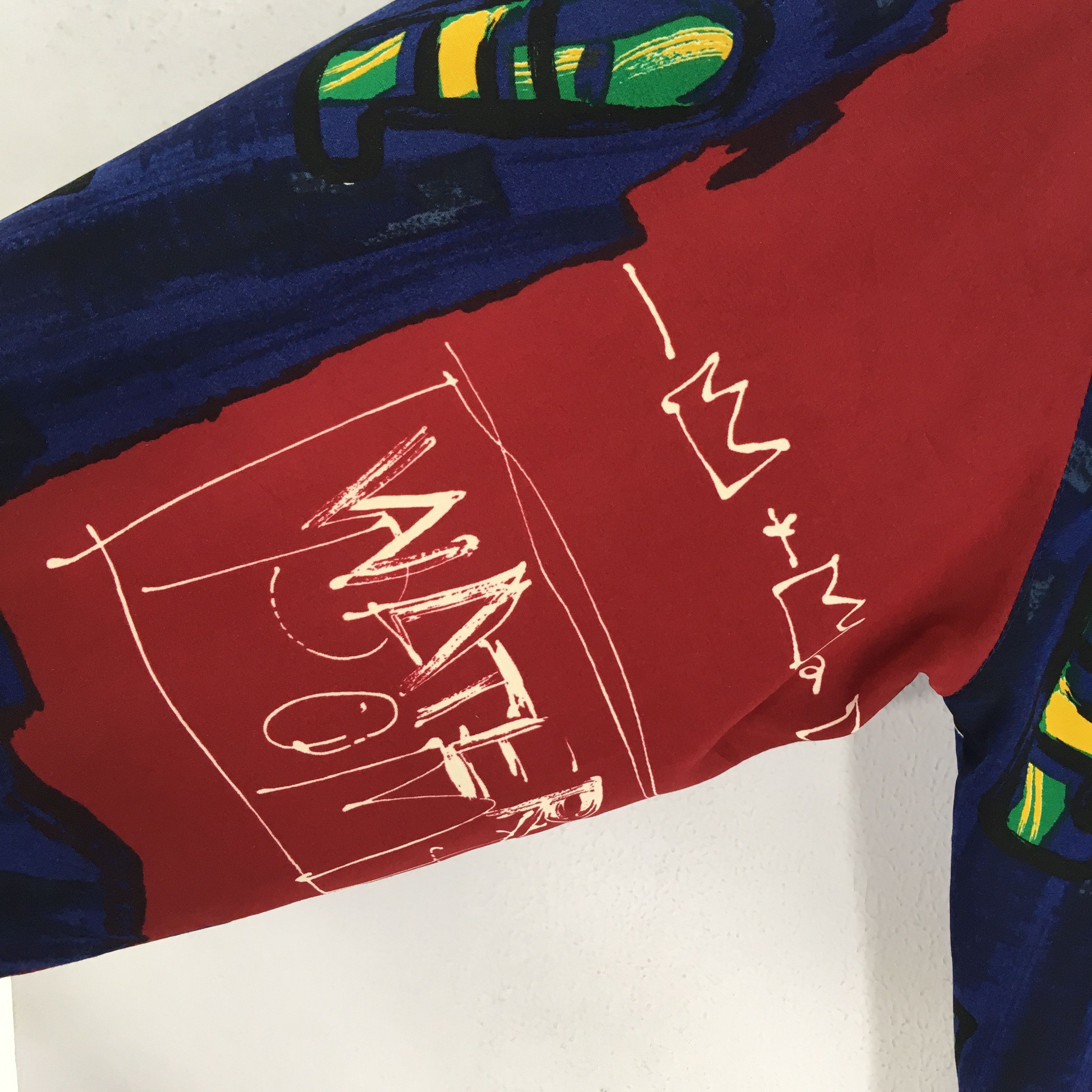 Japanese Brand Vintage Novelty Baroque Silk Shirt Pop Art Pattern JMB Shirt Size M / US 6-8 / IT 42-44 - 5 Thumbnail