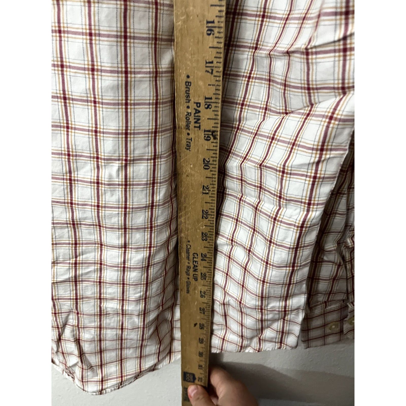 Banana Republic Banana Republic Button Up Shirt Mens Large Red White Plaid Slim Fit Shirt Mens Large Red Plaid Slim Fit Banana Republic Button Up Shirt Vintage No Size US L / EU 52-54 / 3 - 4 Thumbnail
