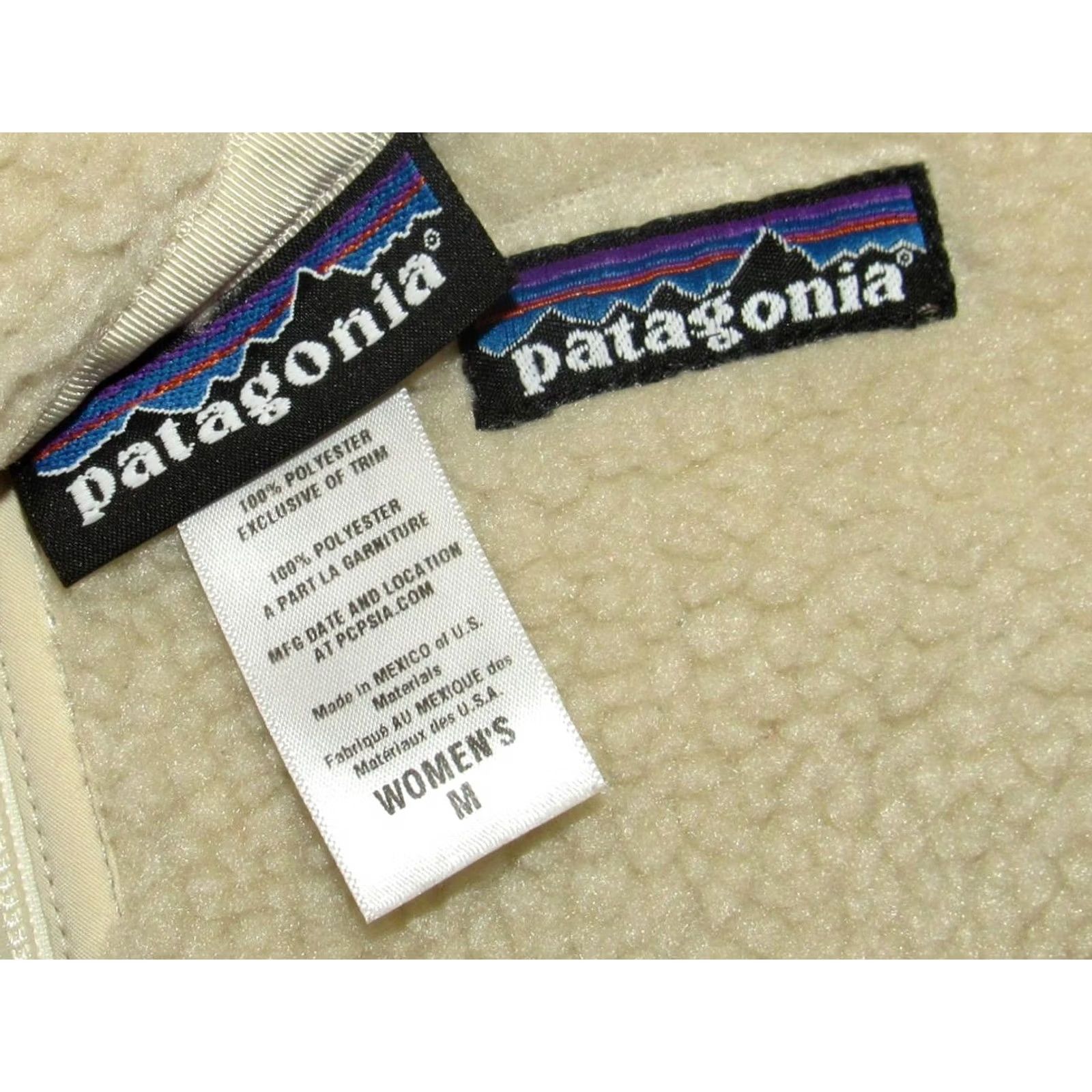 Patagonia PATAGONIA Ivory Deep Pile Retro X Vest Medium Womens Vest Ivory Deep Pile Retro X Vest Medium Size M / US 6-8 / IT 42-44 - 4 Thumbnail