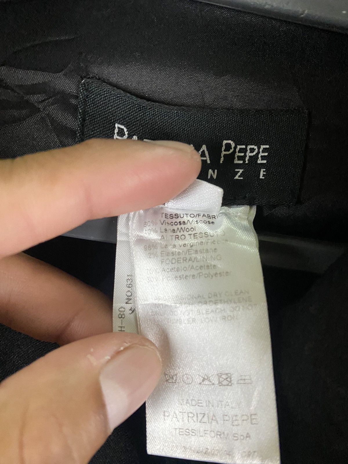 Japanese Brand Patrizia Pepe Long Jacket Size US L / EU 52-54 / 3 - 8 Thumbnail