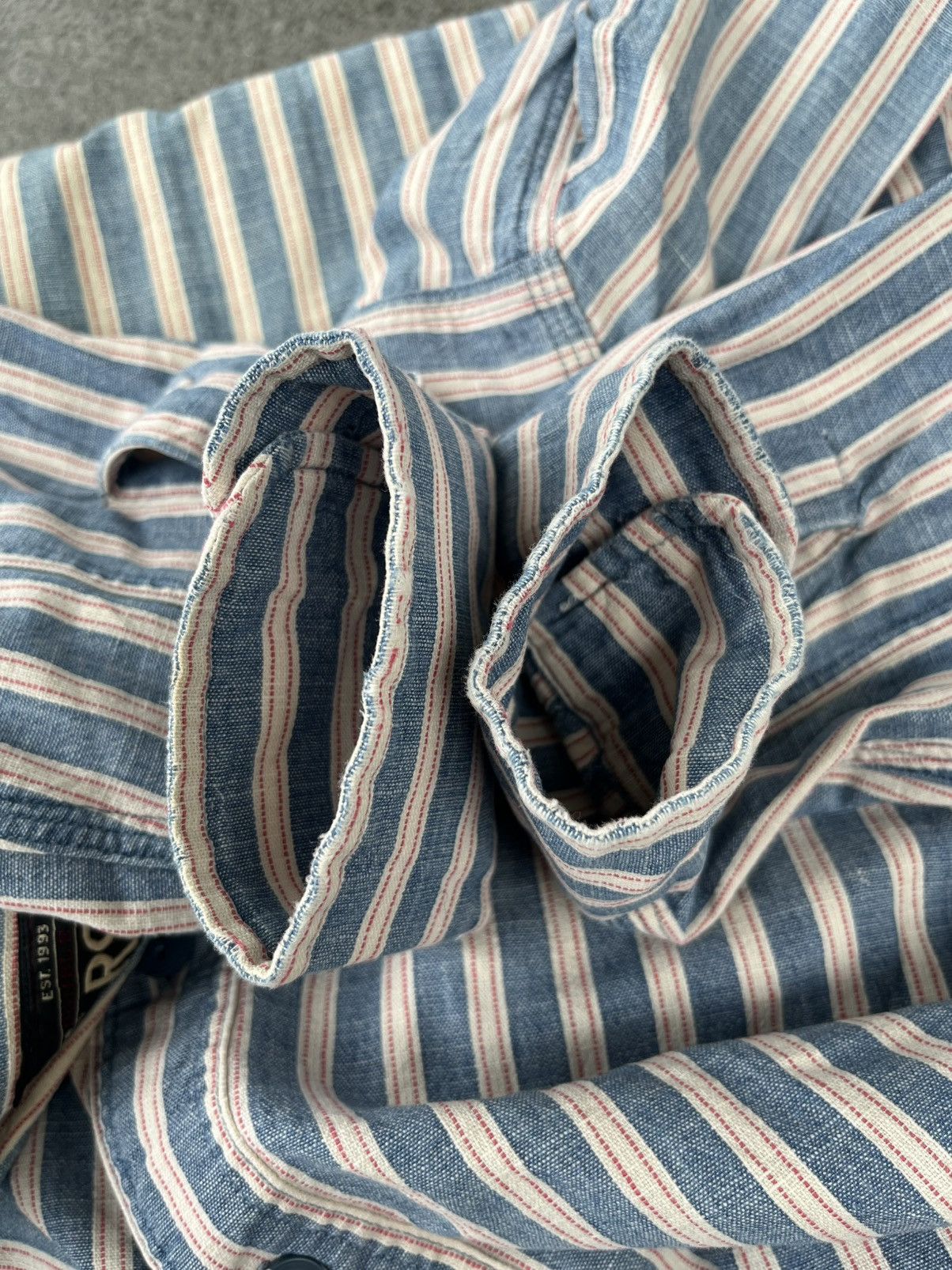 RRL Ralph Lauren vintage RRL Ralph Lauren Double RL shirt button Size US XS / EU 42 / 0 - 4 Thumbnail