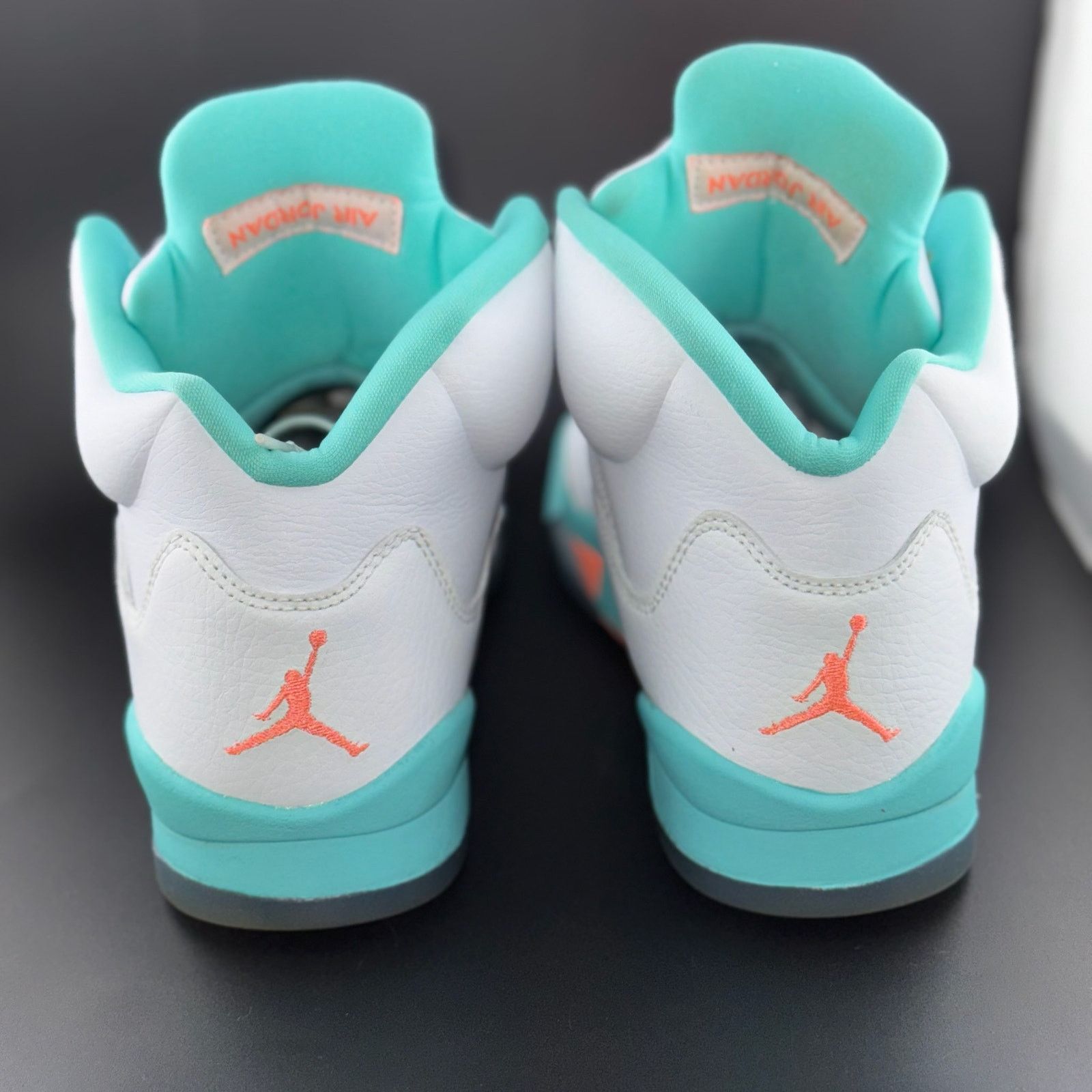 Jordan Brand Jordan 5 Retro Light Aqua (GS) Size US 10 / IT 40 - 3 Thumbnail