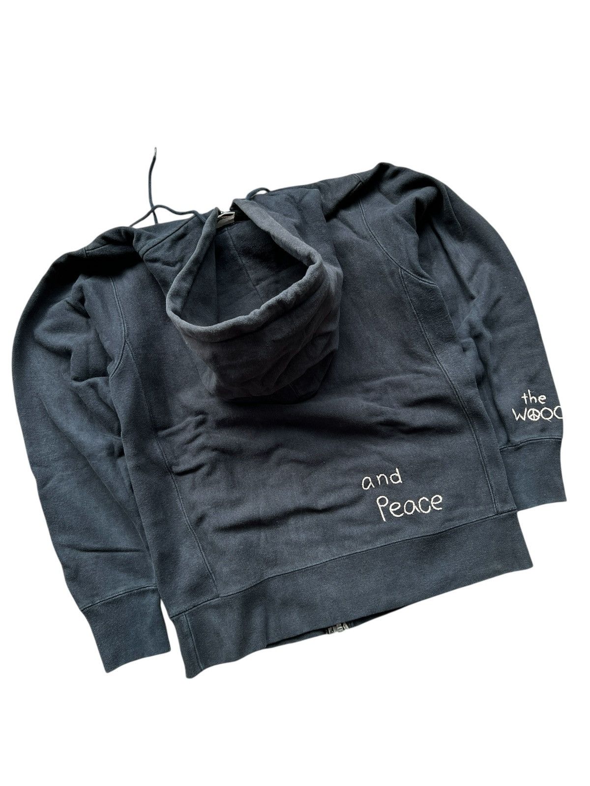 Vintage 2000s Whoops Zip Hoodie Size M / US 6-8 / IT 42-44 - 5 Thumbnail