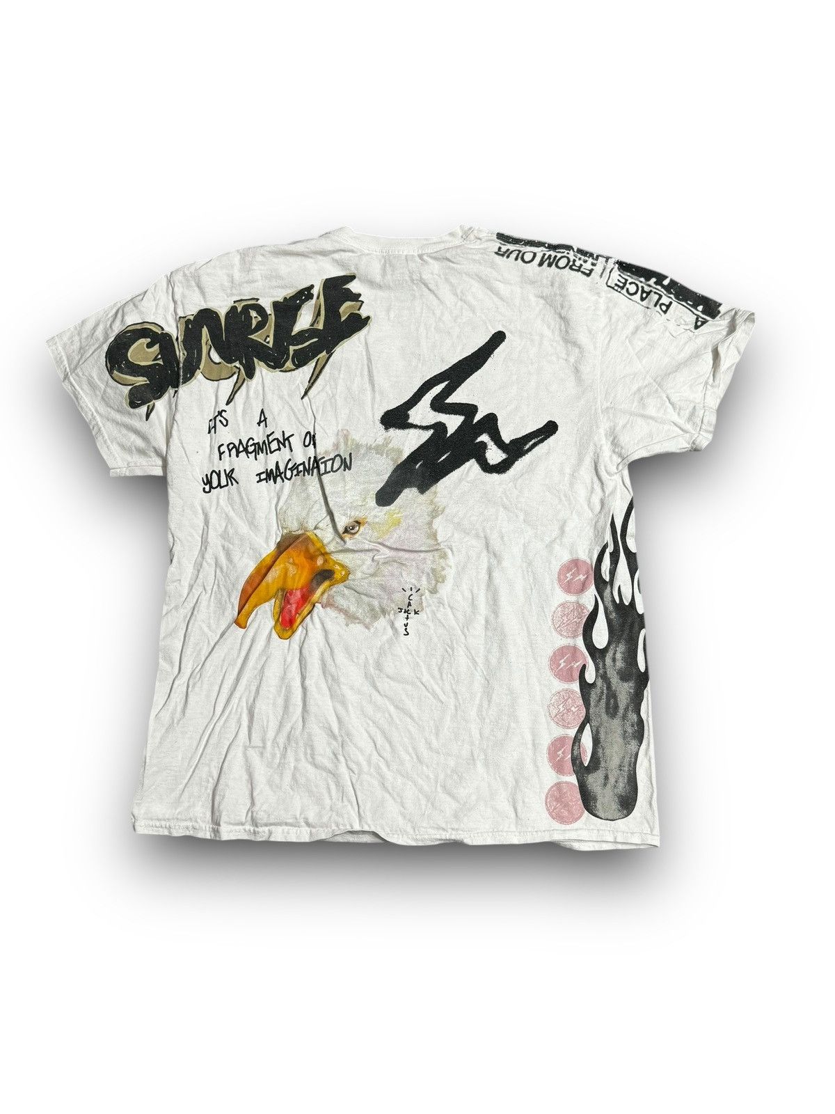 Fragment Design Travis Scott Fragment all over print cactus jack t shirt Size US L / EU 52-54 / 3 - 2 Thumbnail