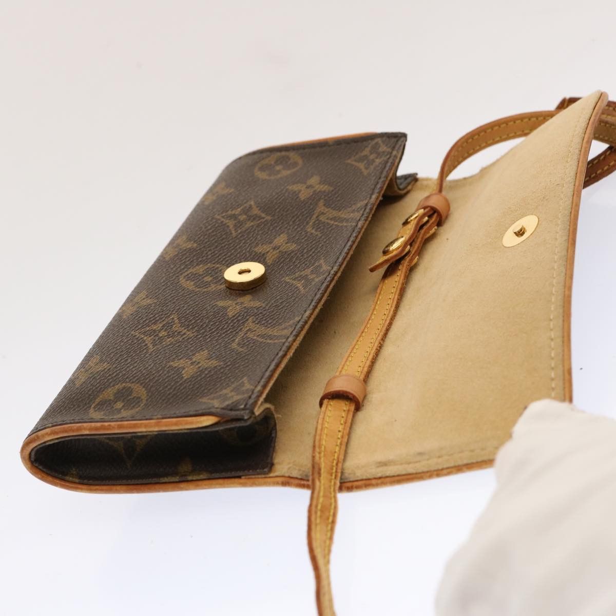 Louis Vuitton LOUIS VUITTON Monogram Pochette Twin PM Shoulder Bag M51854 Size ONE SIZE - 9 Thumbnail