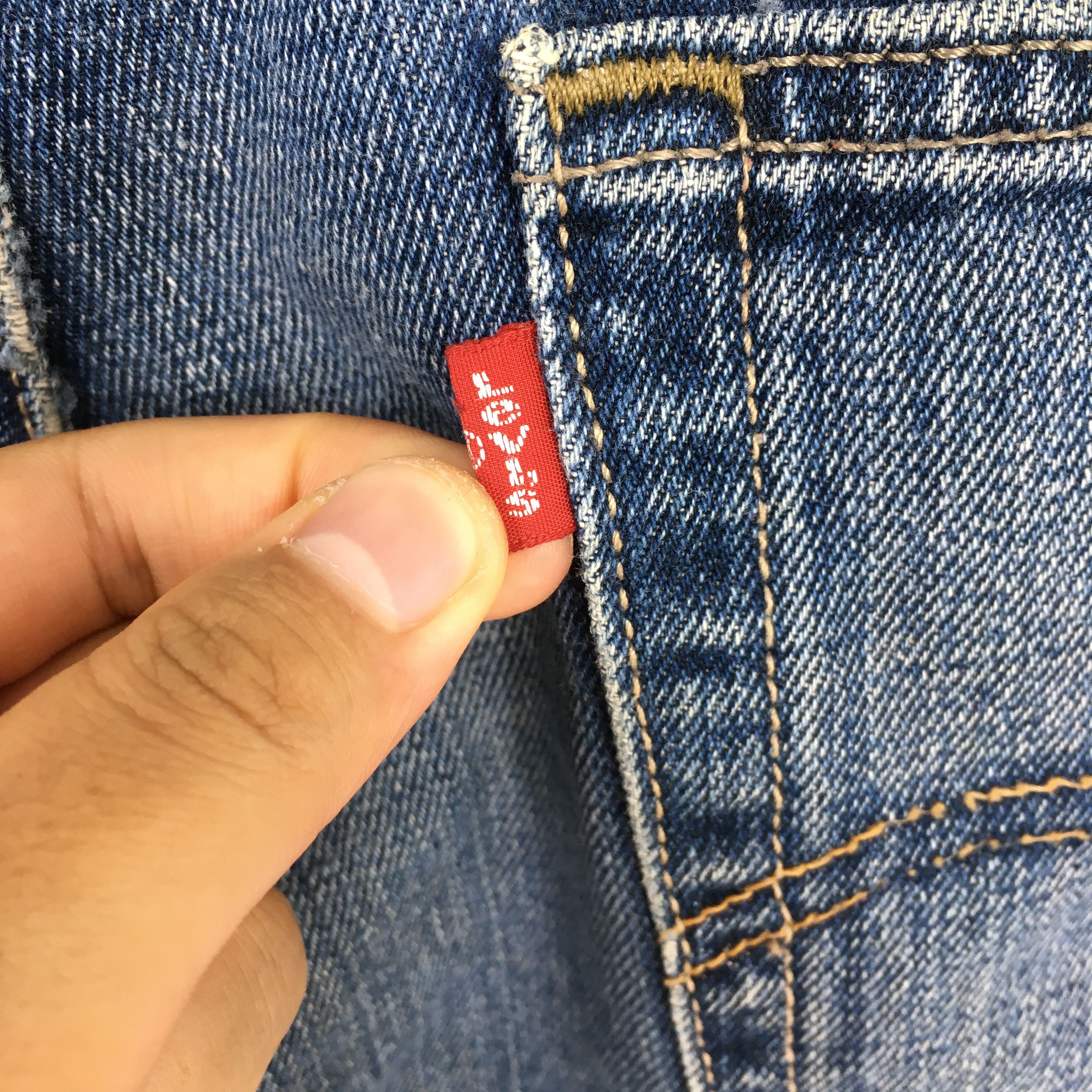 Levi's Size 34x29 Vintage Levi's 527 Low Bootcut Jeans S196 Size US 34 / EU 50 - 13 Thumbnail