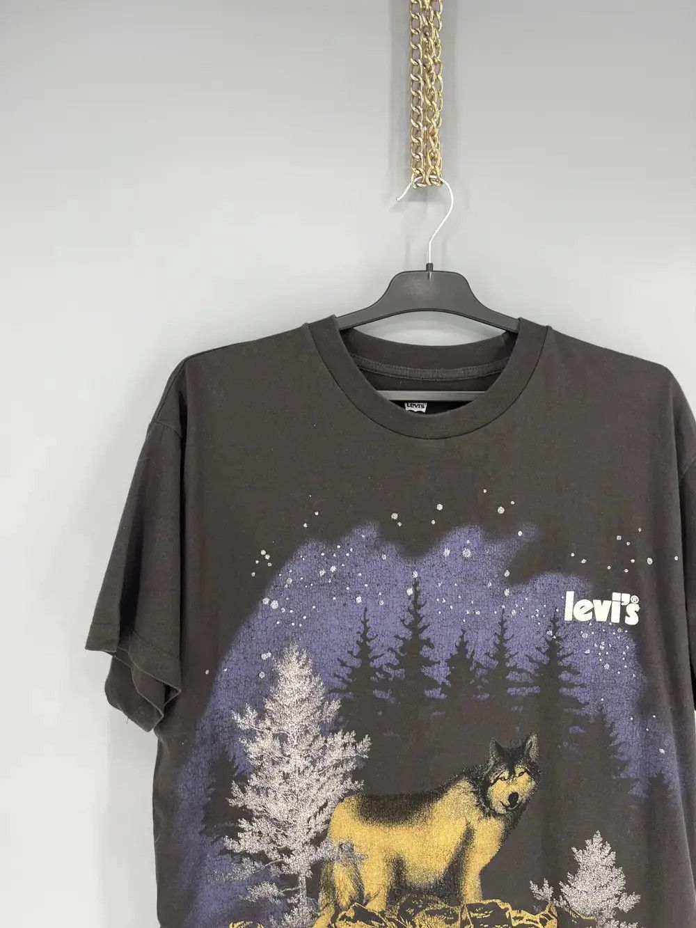 Levi's Vintage Levi’s Wolf T-Shirt Nature Tee Boxy Size US S / EU 44-46 / 1 - 4 Thumbnail