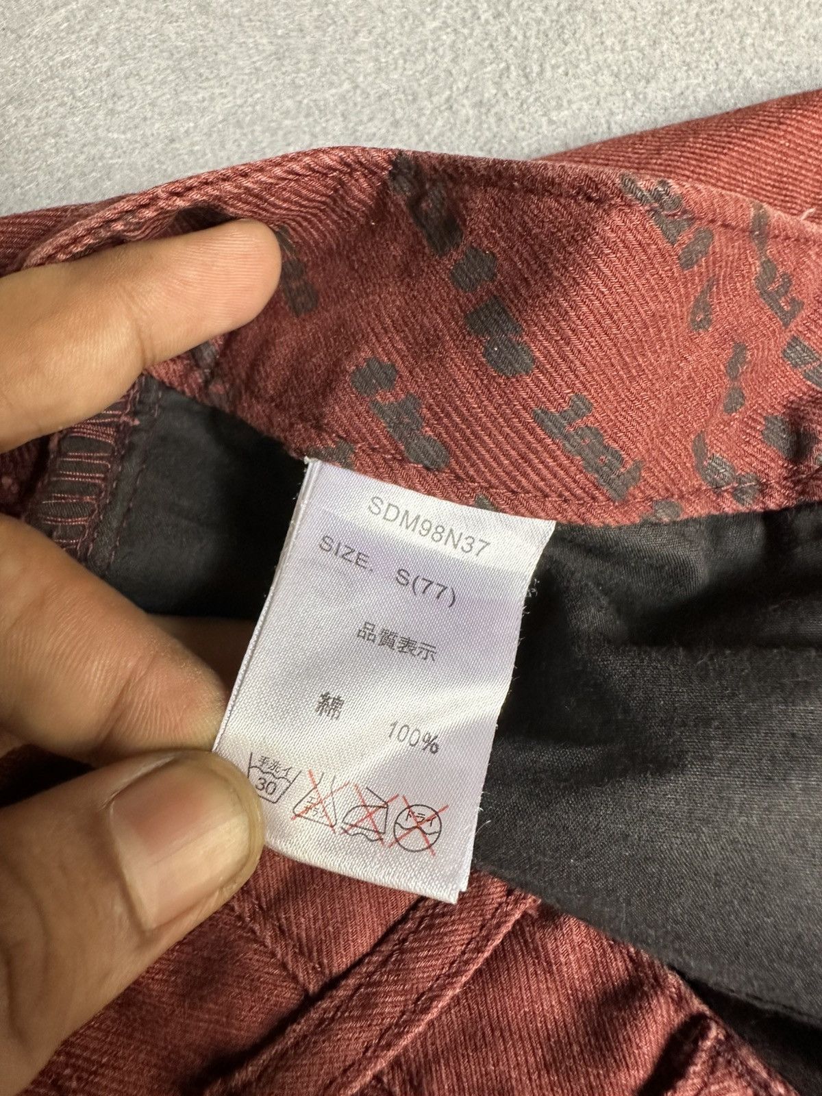 semanticdesign Semantics Design Claw Marks Denim Size US 29 - 19 Thumbnail