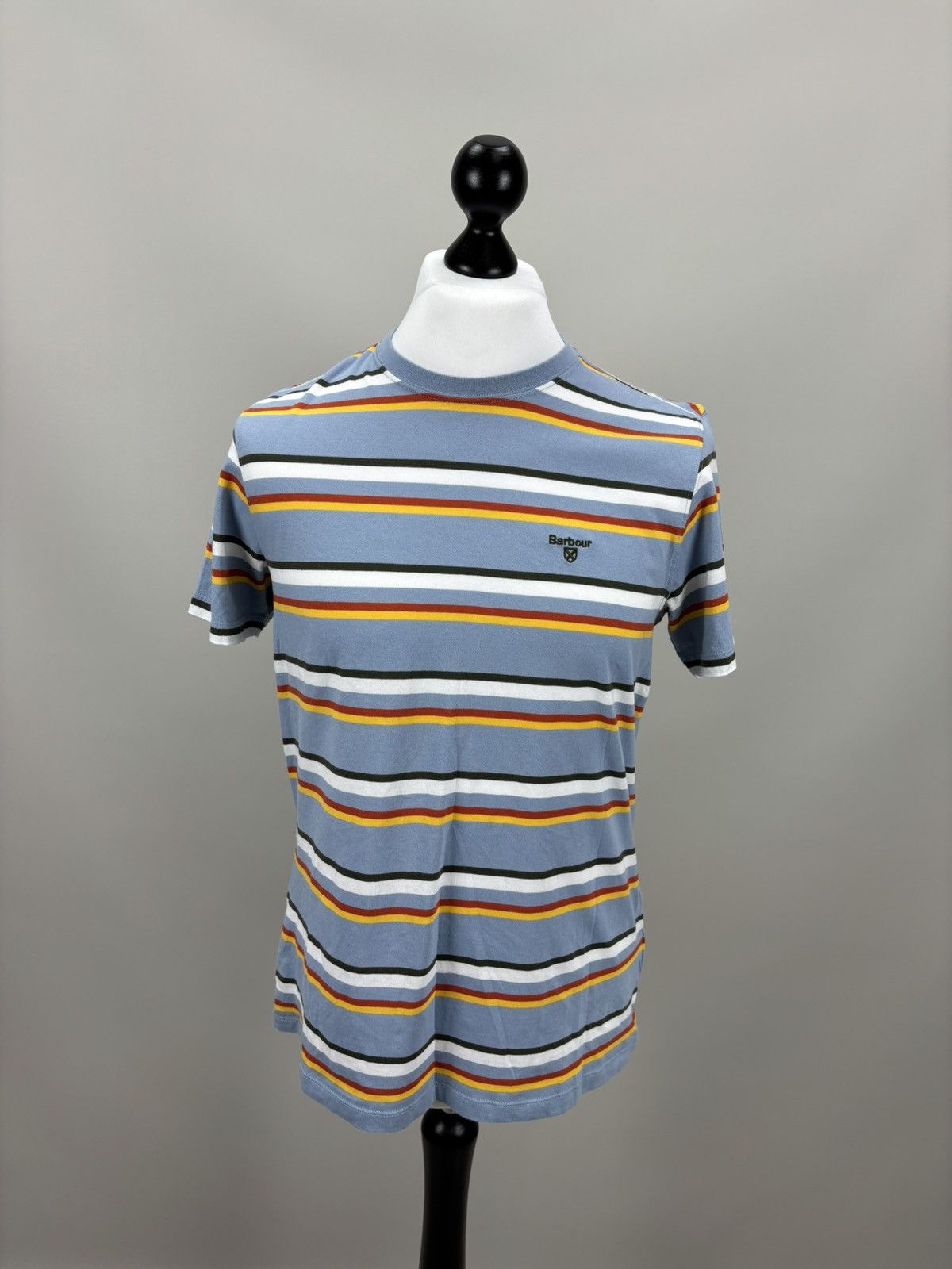 Barbour Mens t shirt Barbour Size S Color Blue Size US S / EU 44-46 / 1 - 1 Thumbnail