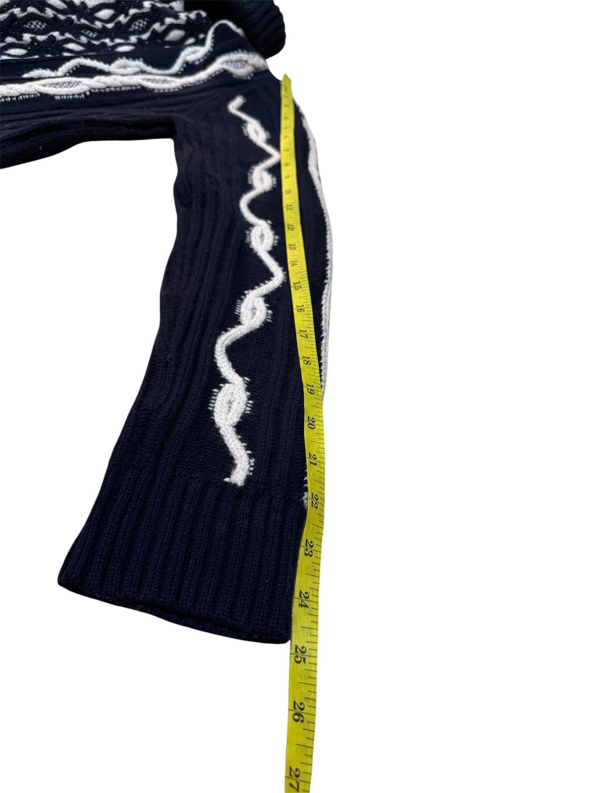 Chanel × Designer Chanel 2018 Paris-Hamburg Sweater in Navy Blue Wool Size S / US 4 / IT 40 - 15 Thumbnail