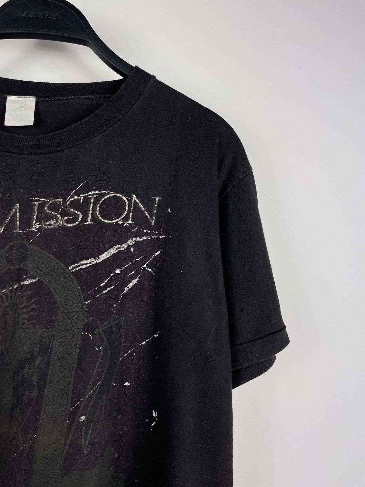 Band Tees × Vintage Vntg 1987 The Mission God’s Own Medicine Single Stitch Tee Size US S / EU 44-46 / 1 - 3 Thumbnail