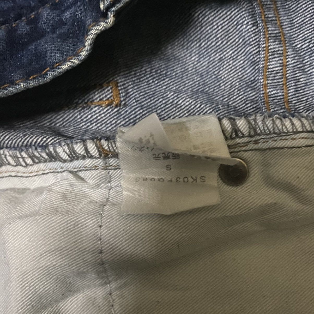 Sunao Kuwahara Sunao Kuwahara ISSEY MIYAKE Wool Pocket A-line Denim Skirt Size 30" / US 8 / IT 44 - 7 Thumbnail