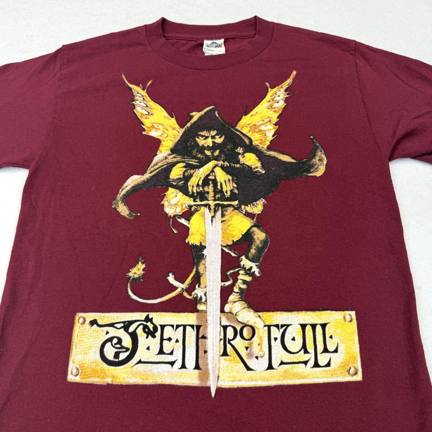 Vintage Jethro Tull Shirt Mens Small Red Tour 2014 Graphic Band Tee Size US S / EU 44-46 / 1 - 3 Thumbnail