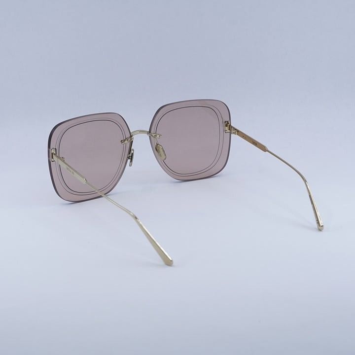 Dior New Dior ULTRADIOR SU B0E0 Sunglasses - Gold Frame, Nude Size ONE SIZE - 10 Thumbnail