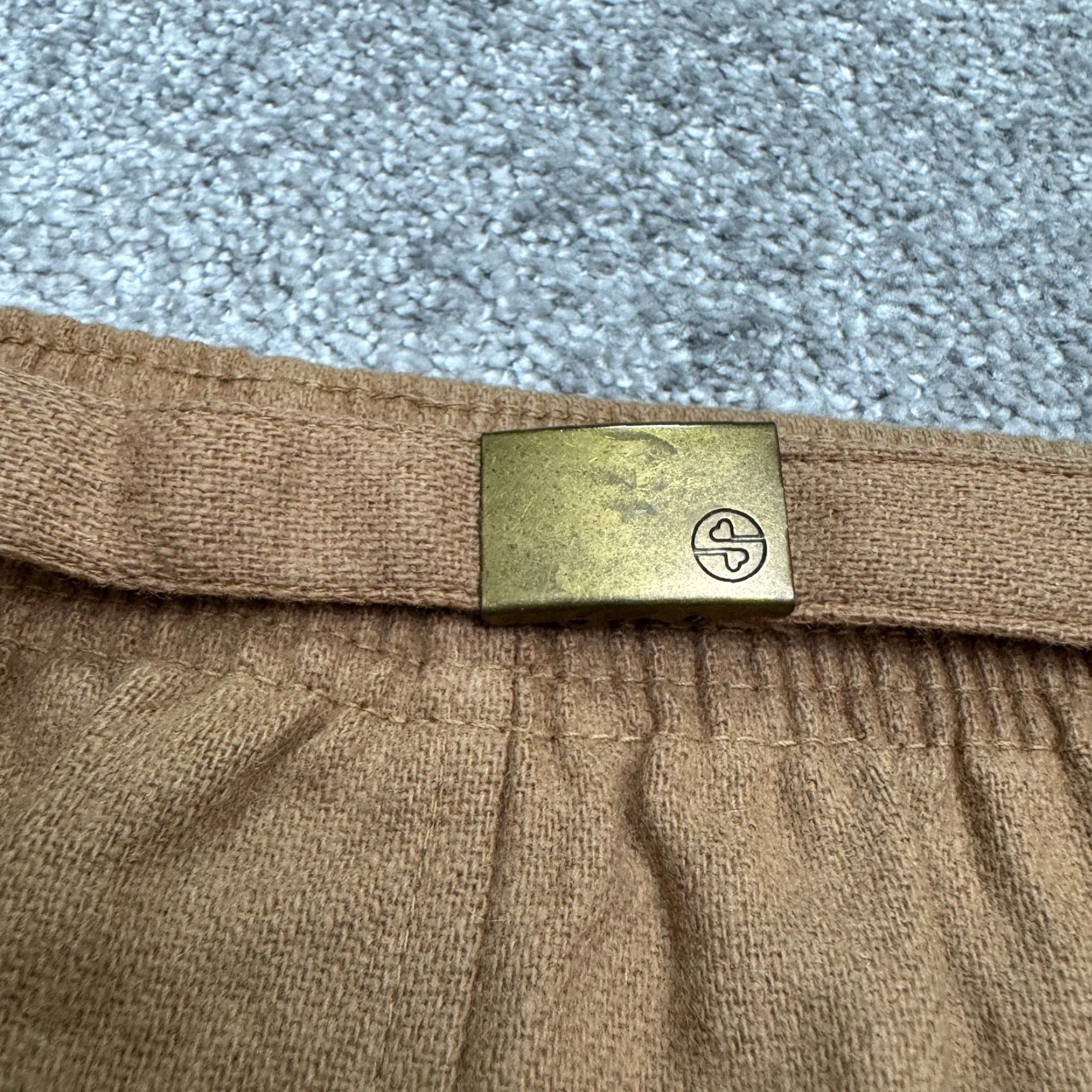 Vintage VINTAGE Summit Sportwear Wool Nylon Midi A-Line Skirt Women's Size 8 Brown Elastic Waist Fall Spring Summer Winter 90s Retro Classic Size 30" / US 8 / IT 44 - 7 Thumbnail