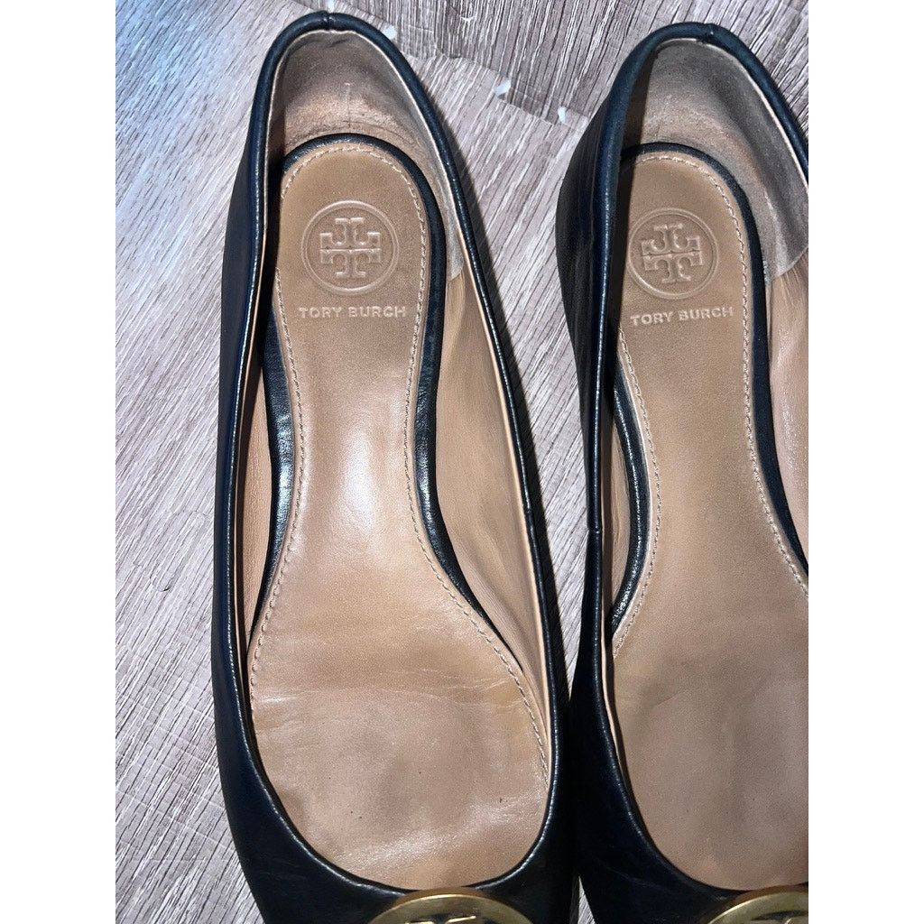 Tory Burch Tory Burch Benton Ballet Flats Black Women's Shoes Size 6 Size US 6 / IT 36 - 2 Thumbnail